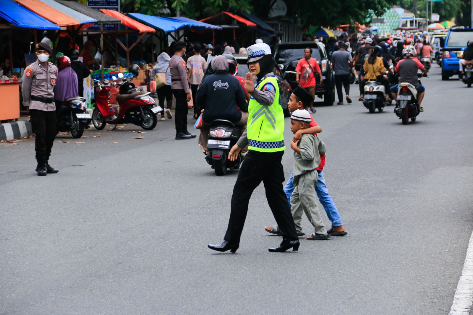 Antisipasi Kemacetan di Bulan Ramadan, Polda Malut Tingkatkan  Pengaturan Lalulintas