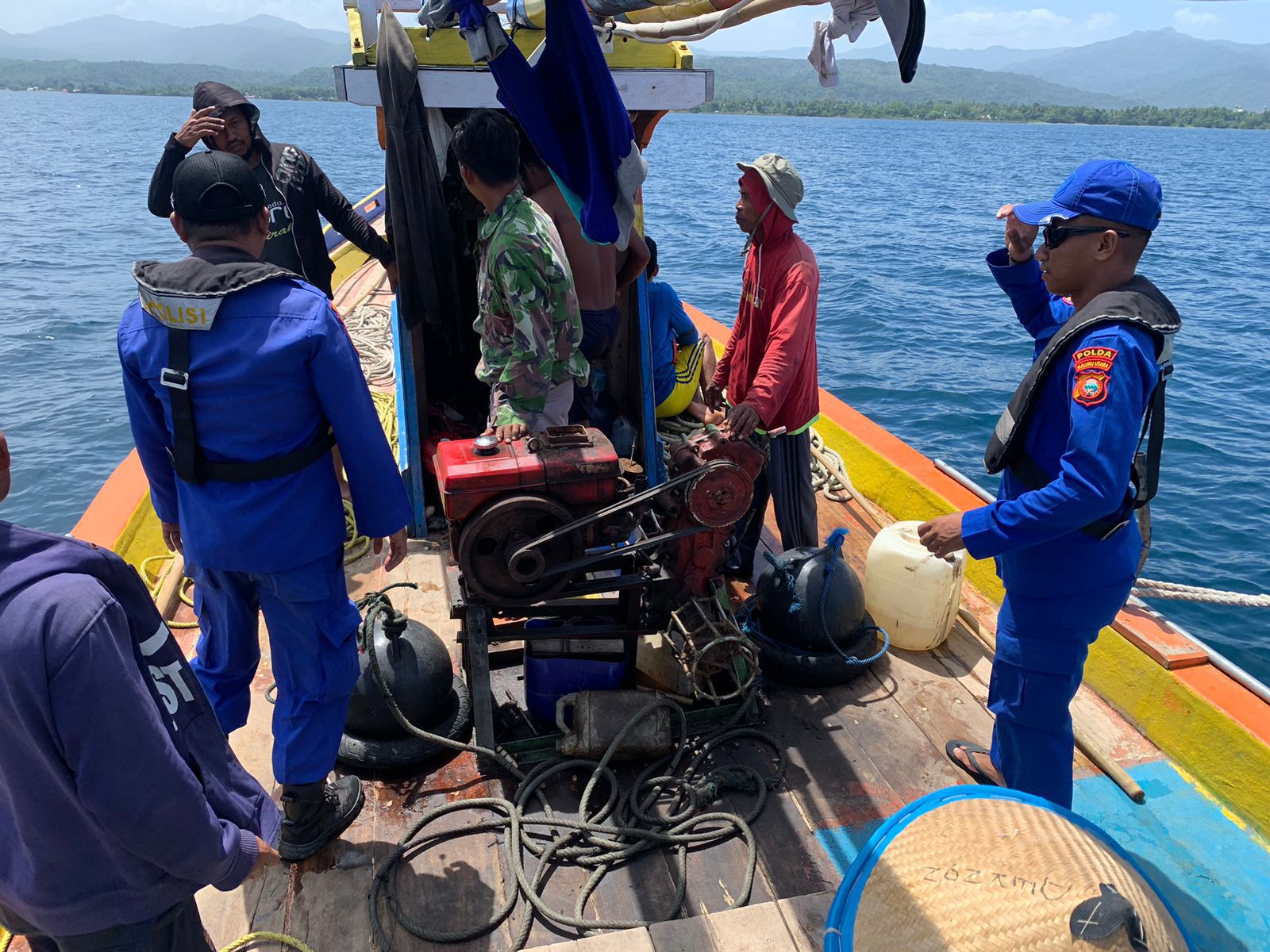 Patroli Perairan Ditpolairud Polda Malut tingkatkan Keamanan di Perairan Maluku Utara