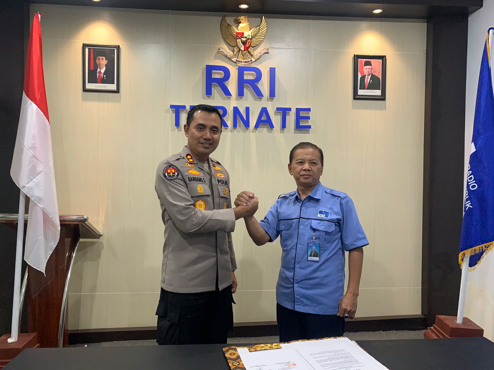 Polda Malut Jalin Kerja Sama dengan RRI Ternate