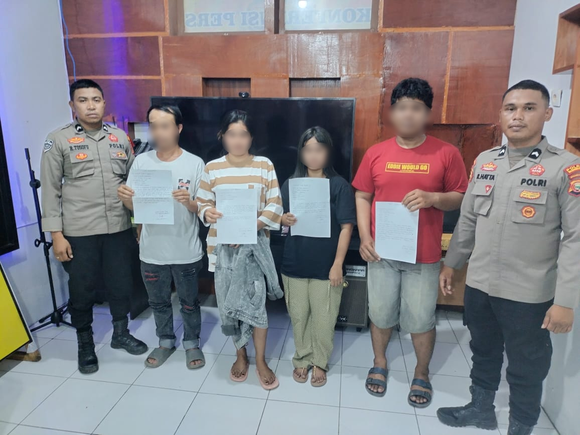 7 hari Oprasi Bina Kusuma  Polres Halmahera Tengah berhasil Cegah Penyakit Masyarakat.