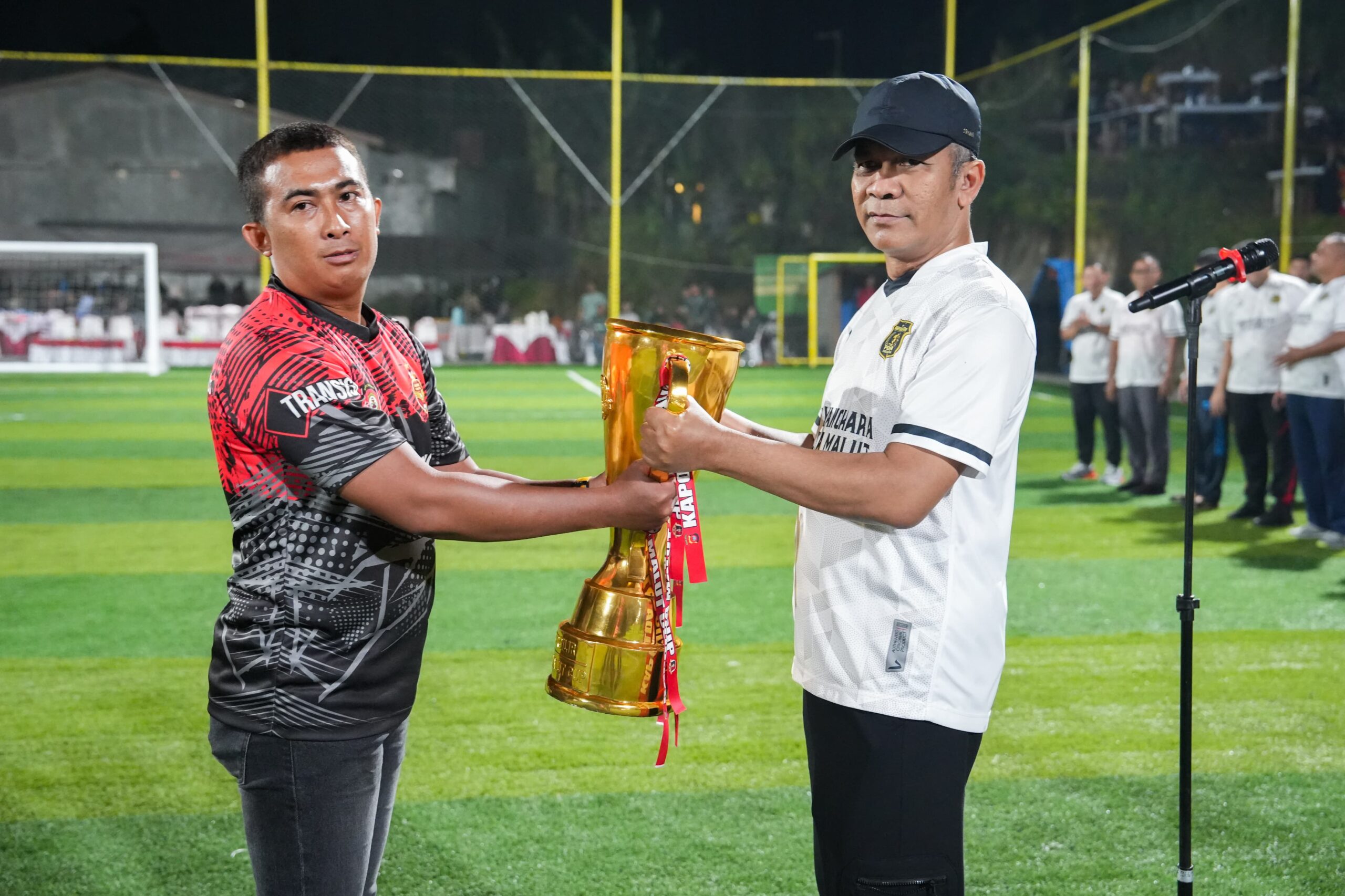 Kapolda Malut Resmi Membuka Tournament Mini Soccer Kapolda CUP II 2024