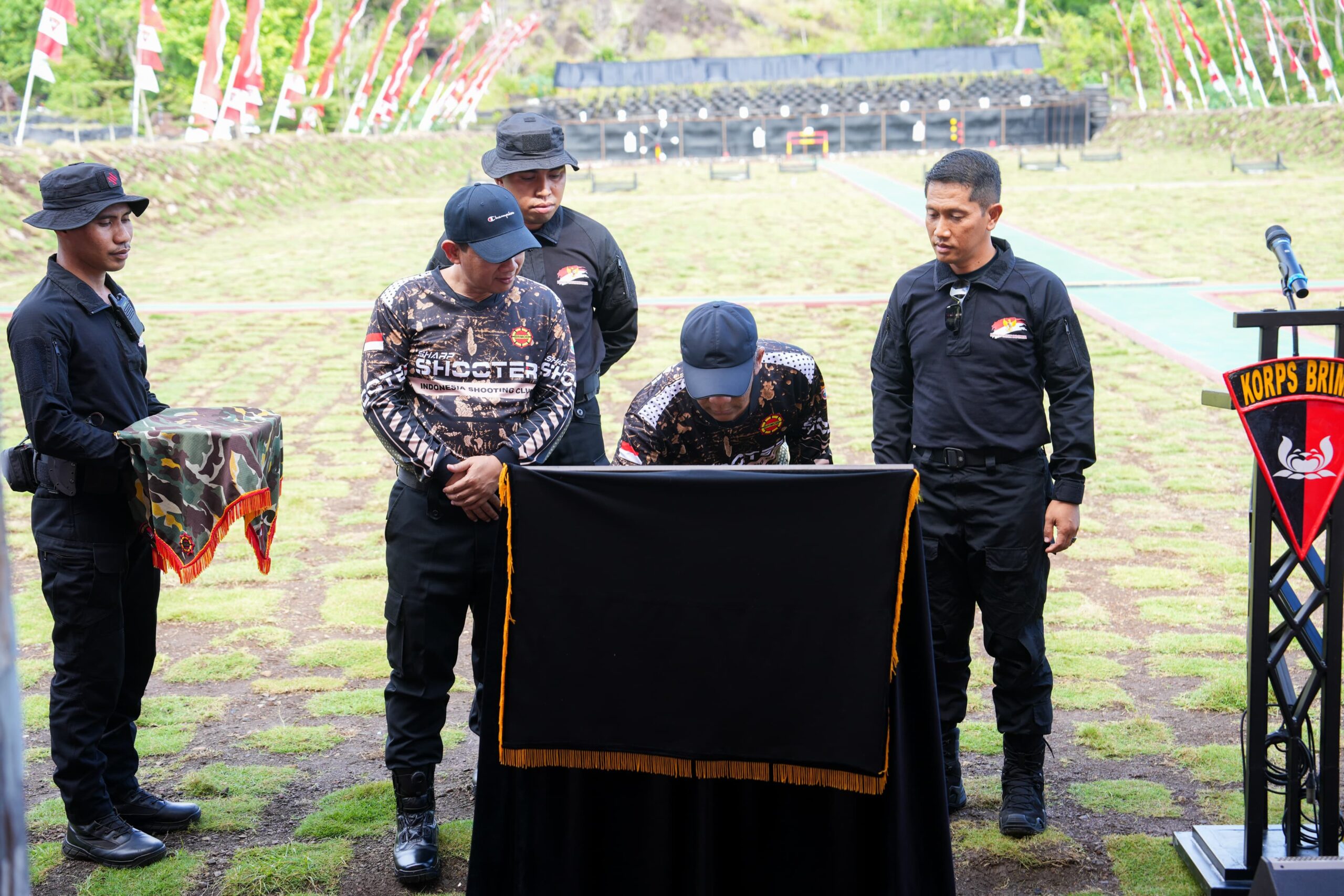 Tingkatkan Keterampilan Anggota, Kapolda Malut Resmikan Lapangan Tembak