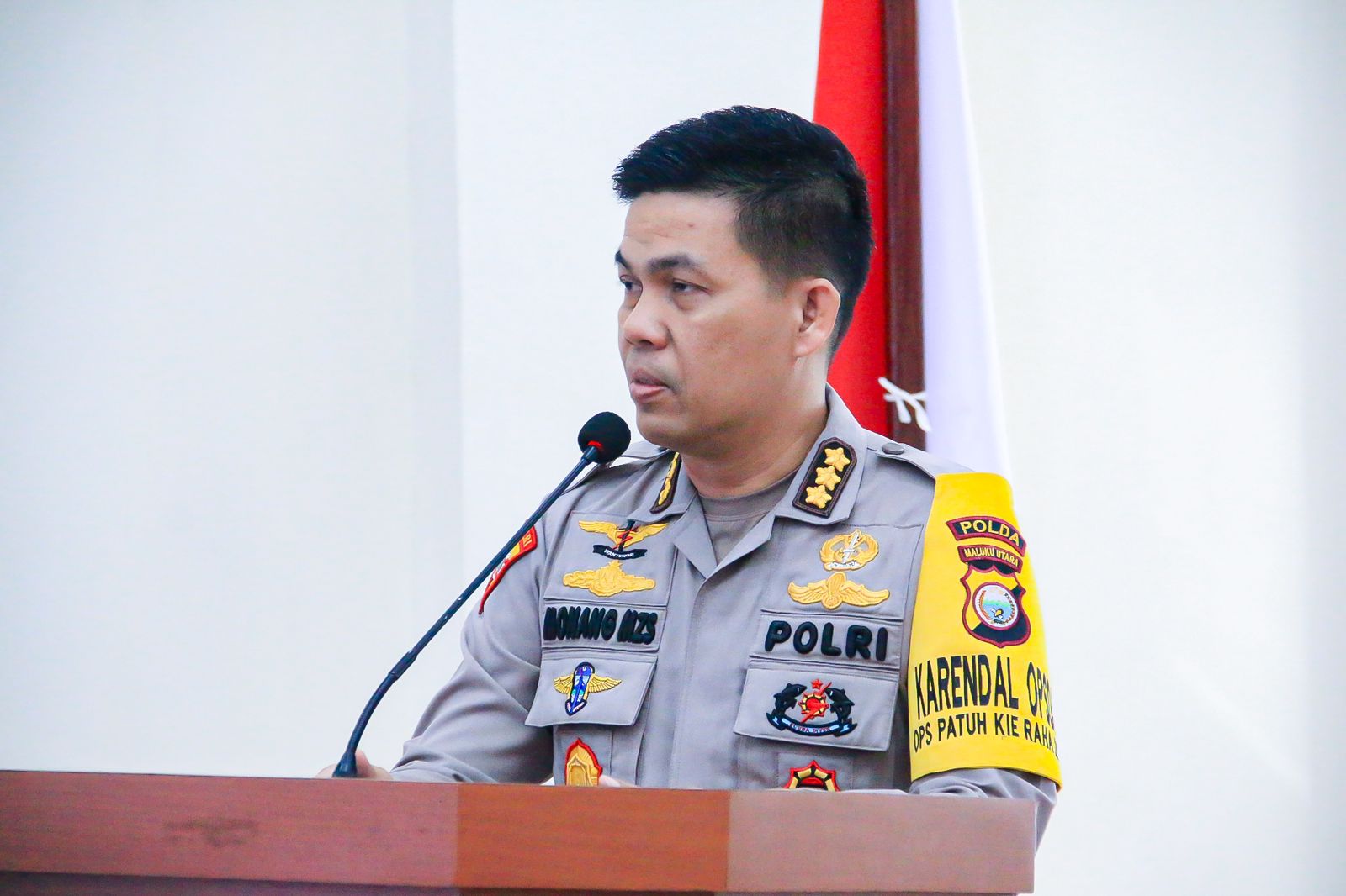 Polda Malut Gelar Rapat Koordinasi Operasi Mantap Praja Kie Raha 2024-2025