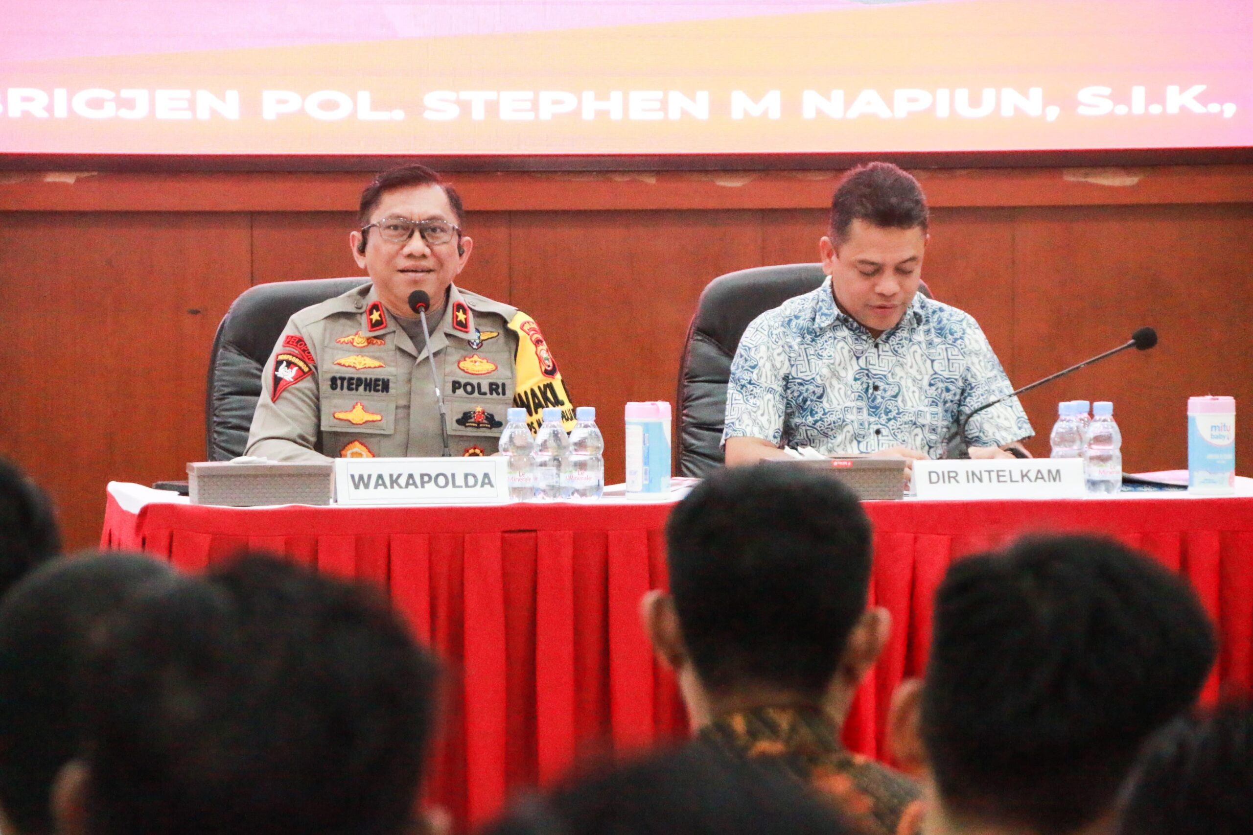 Arahan Wakapolda: Netralitas dan Kerja Sama Kunci Keberhasilan Operasi Intelijen dalam Pilkada Malut