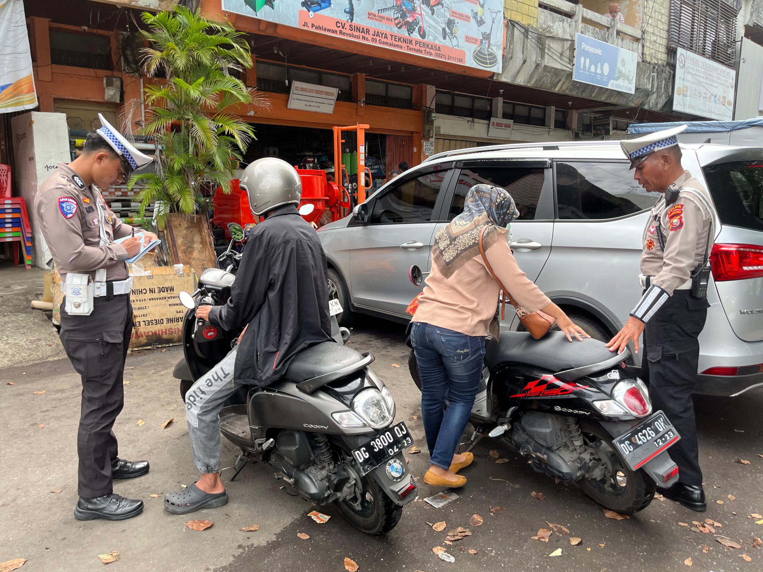 Hari Ke 11 Ops Zebra Kieraha 2024 : 335 Pengendara di tilang dan 426 Pengendara mendapat Teguran