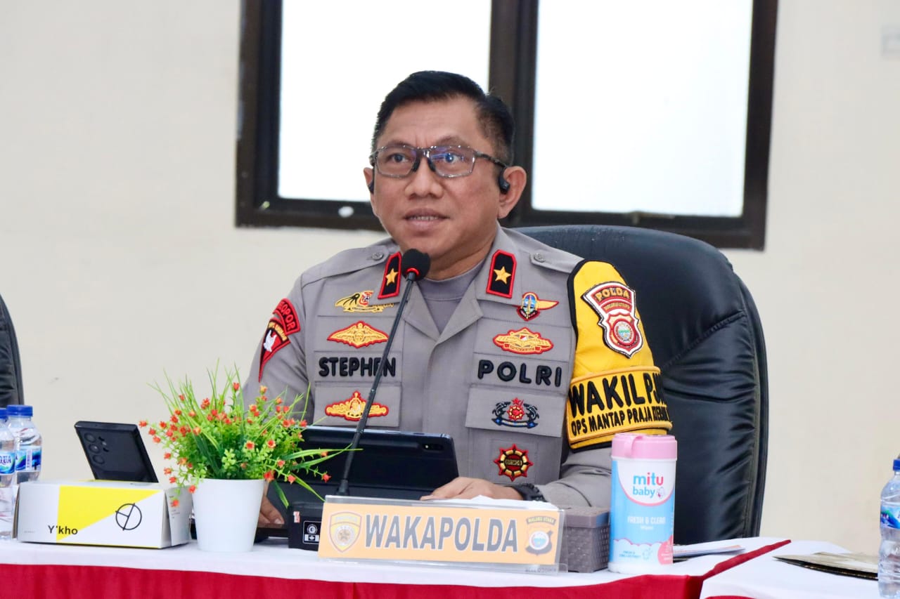 Wakapolda Malut Pimpin Rapat Tindak Lanjut Program Asta Cita Presiden
