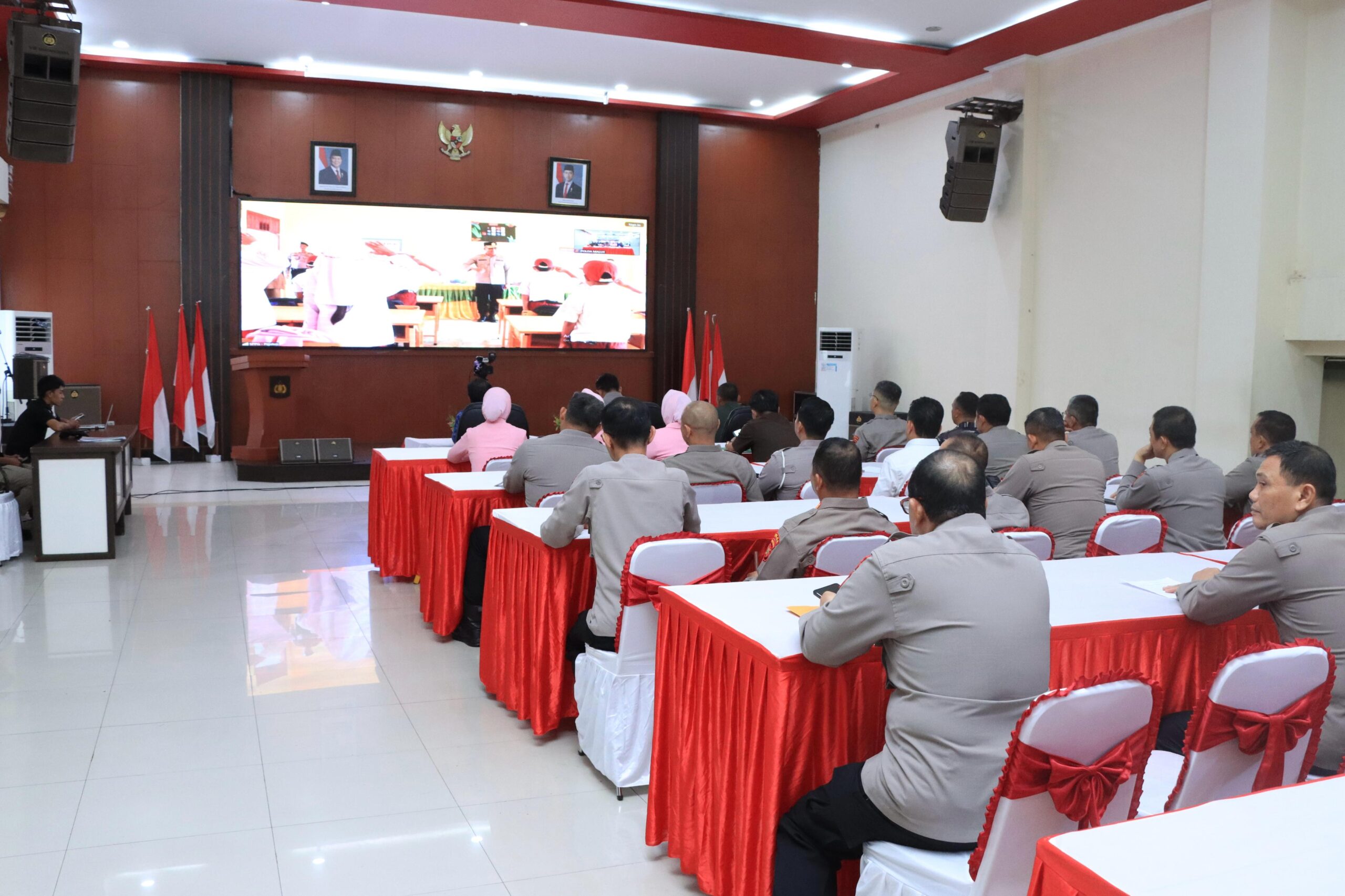 Dukung Program Gizi Nasional, Wakapolda Malut Hadiri Peluncuran SPPG Polri