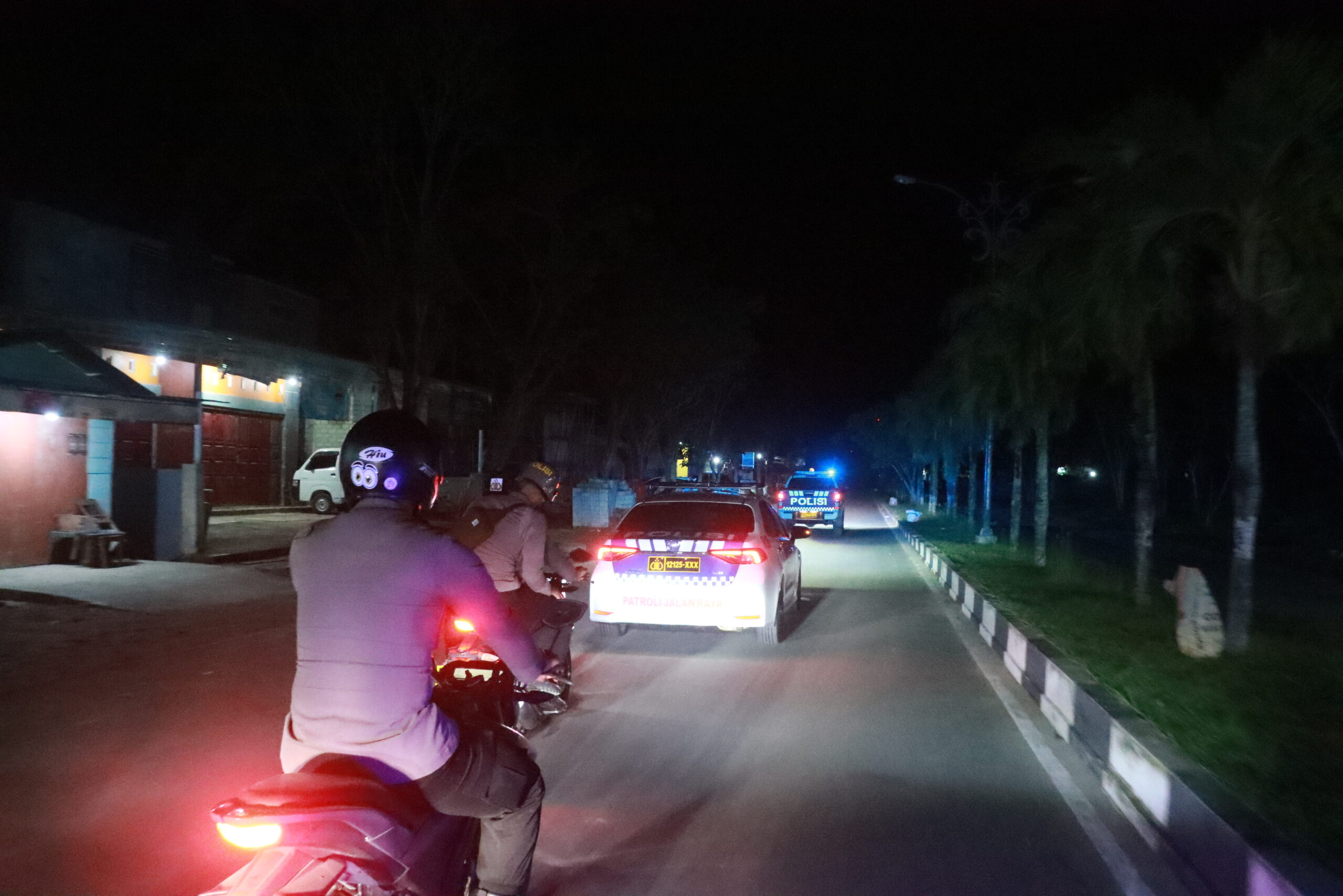 Wujudkan Mudik Aman Keluarga Nyaman, Kapolres Halteng Pastikan Kelancaran Lalu Lintas.
