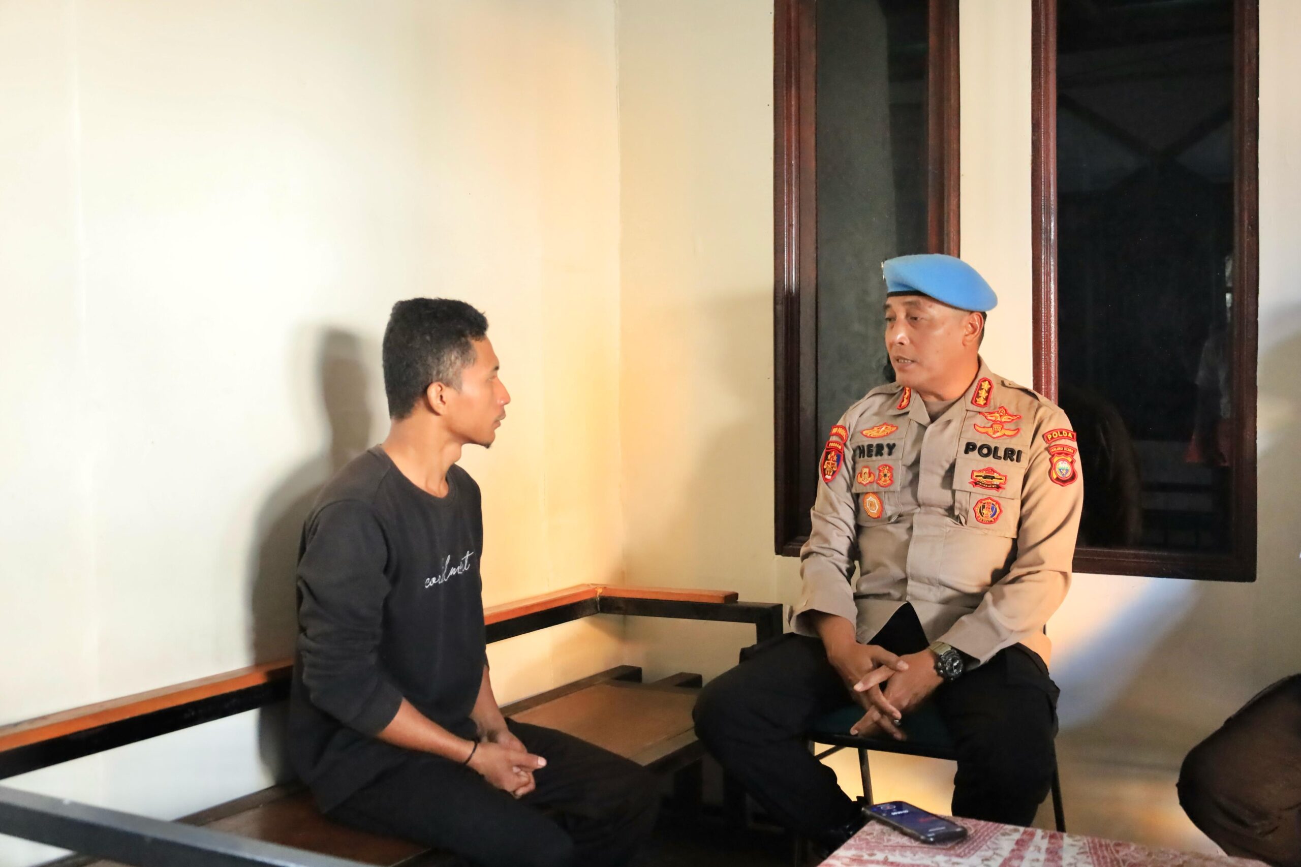 Kunjungi pelapor Dumas, Polda Maluku Utara pastikan kasus ditangani sesuai SOP