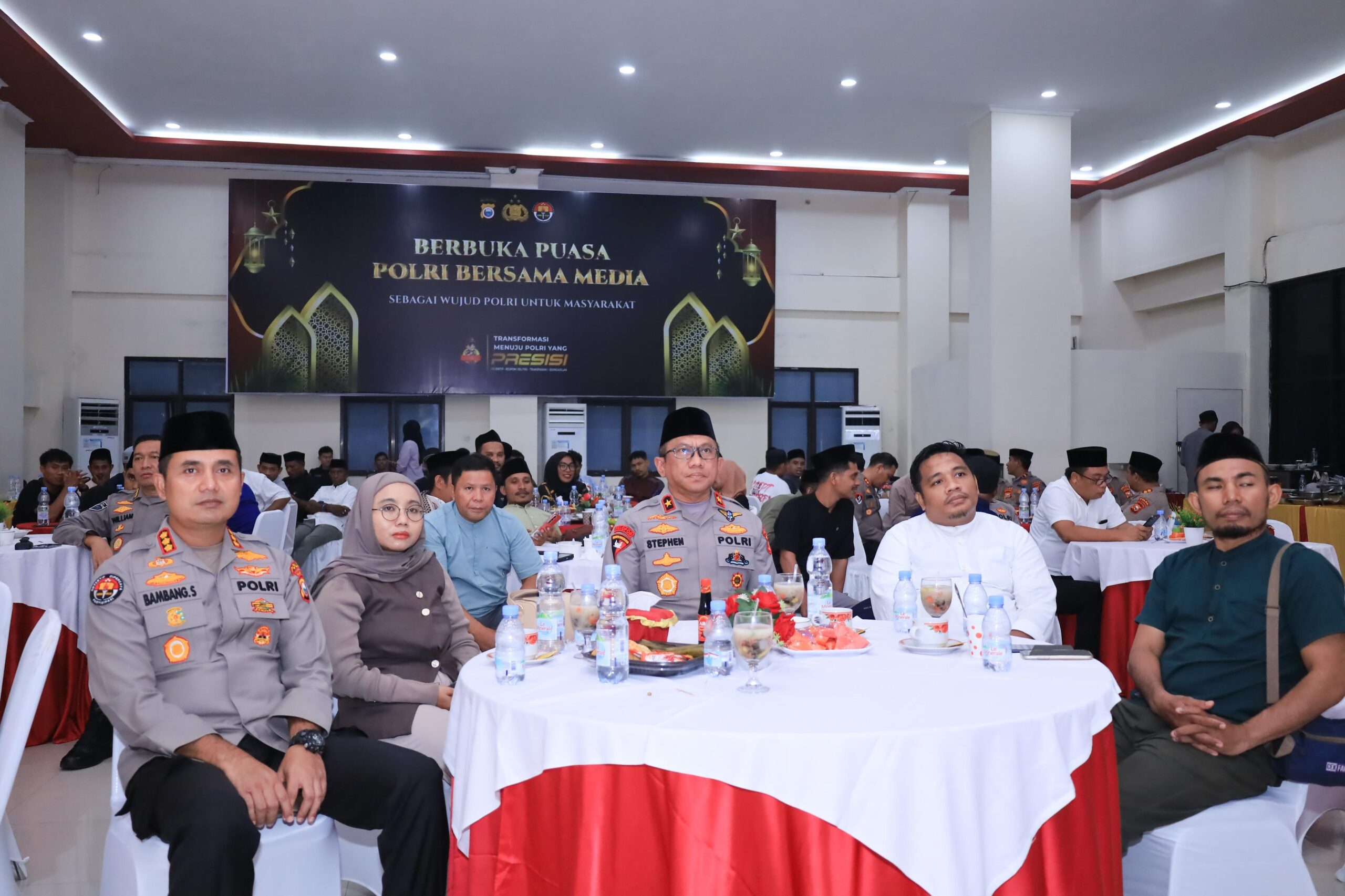 Perkuat Sinergi Polri dan Media, Wakapolda Malut Hadiri Buka Puasa Bersama Insan Pers