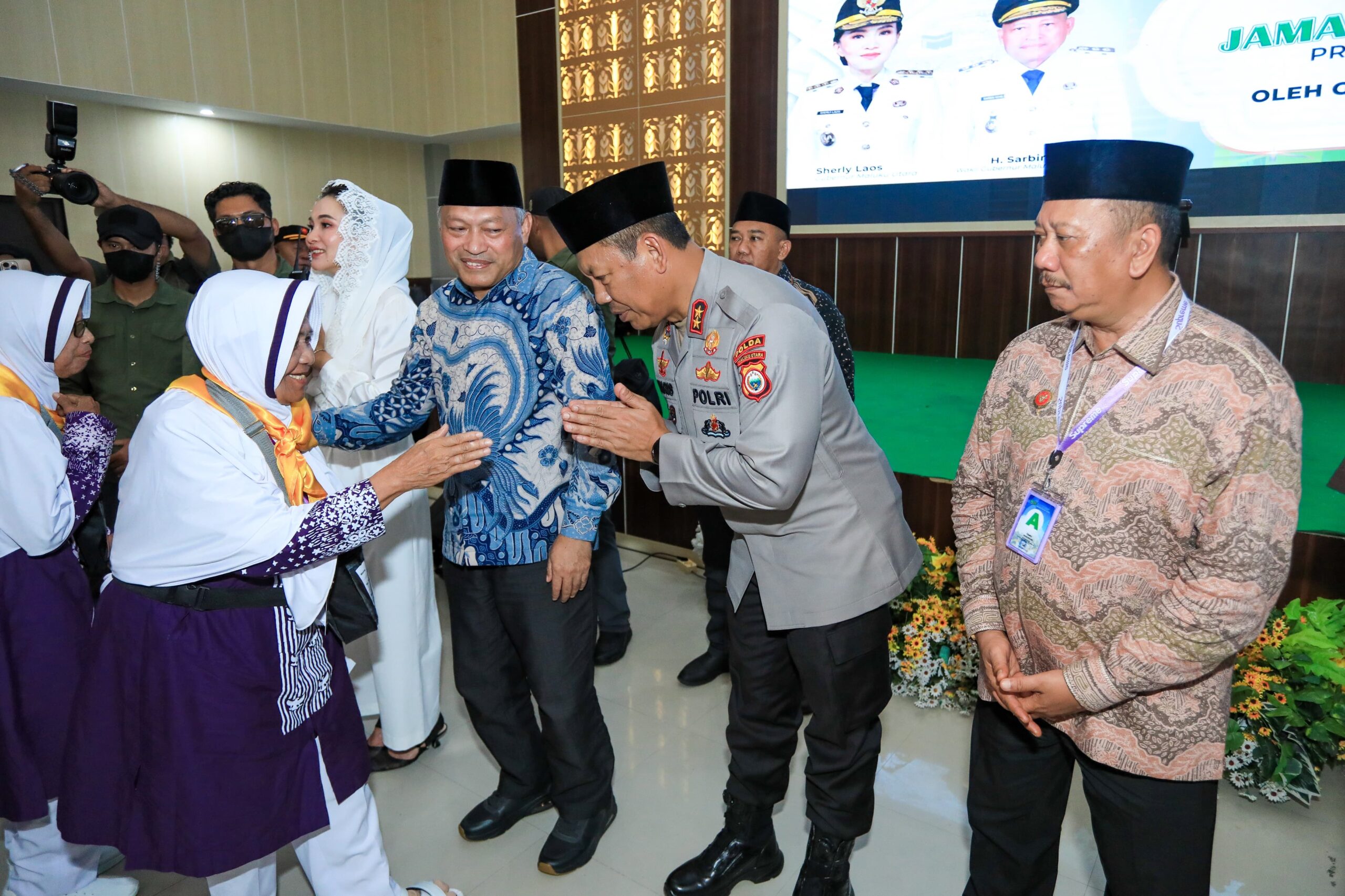 Kapolda Maluku Utara Hadiri Pelepasan Jamaah Haji 2025