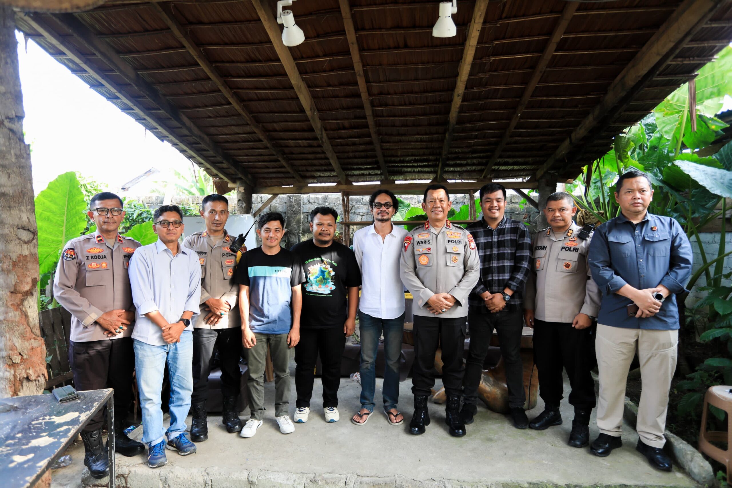 Kapolda Maluku Utara Jalin Sinergi dengan Media Lokal, Kunjungi Kantor Berita Cermat.co.id