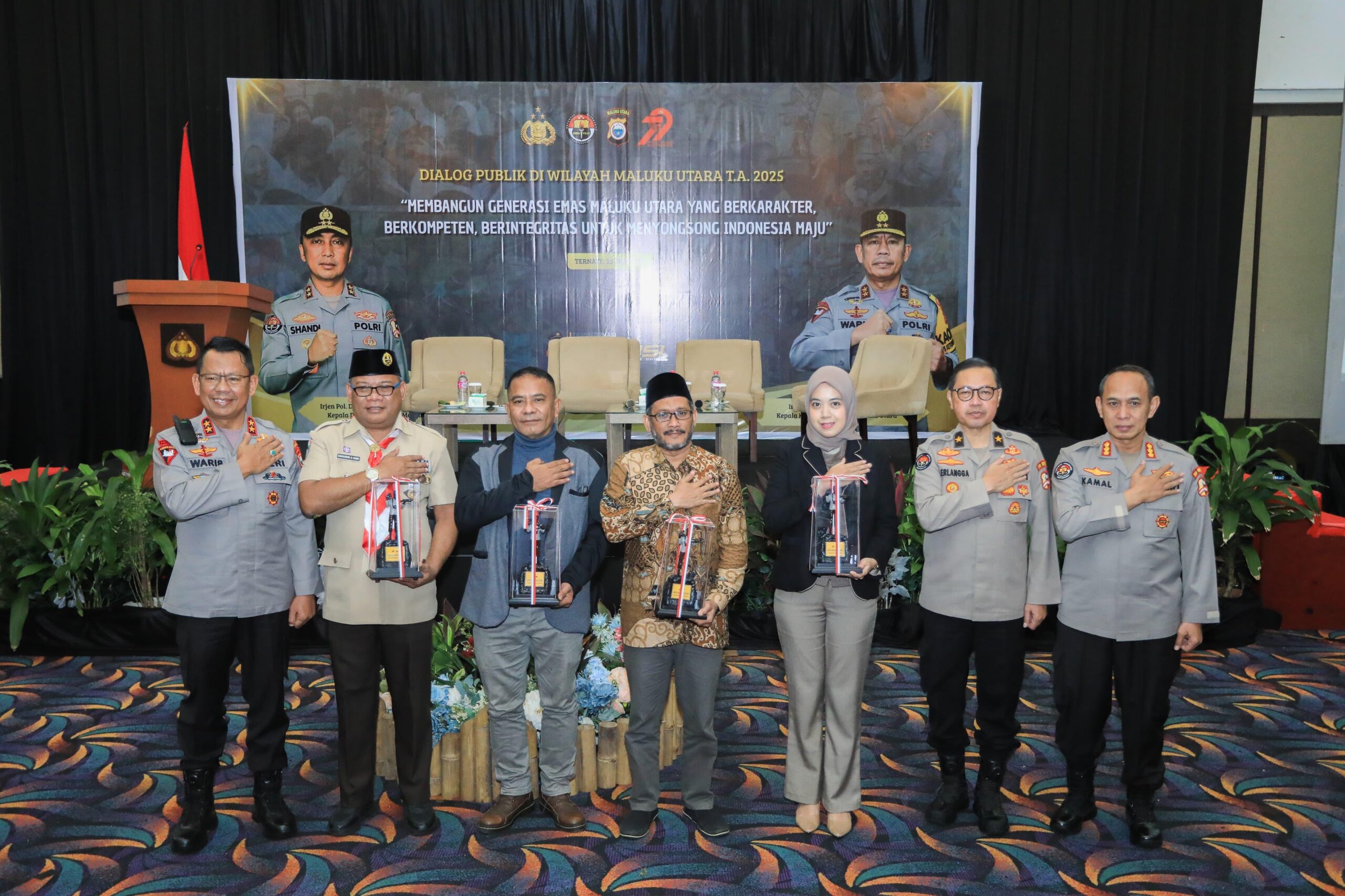 Divisi Humas Polri Gaungkan Profesionalisme dan Etika Lewat Dialog Publik di Maluku Utara