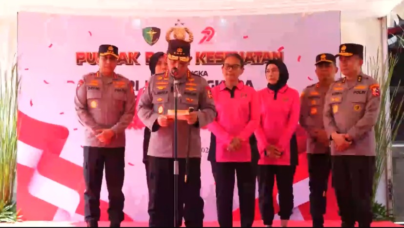 Kapolri Hadiri Puncak Bakti Kesehatan Jelang Hut ke-79 Bhayangkara, Diikuti Ratusan Ribu Peserta