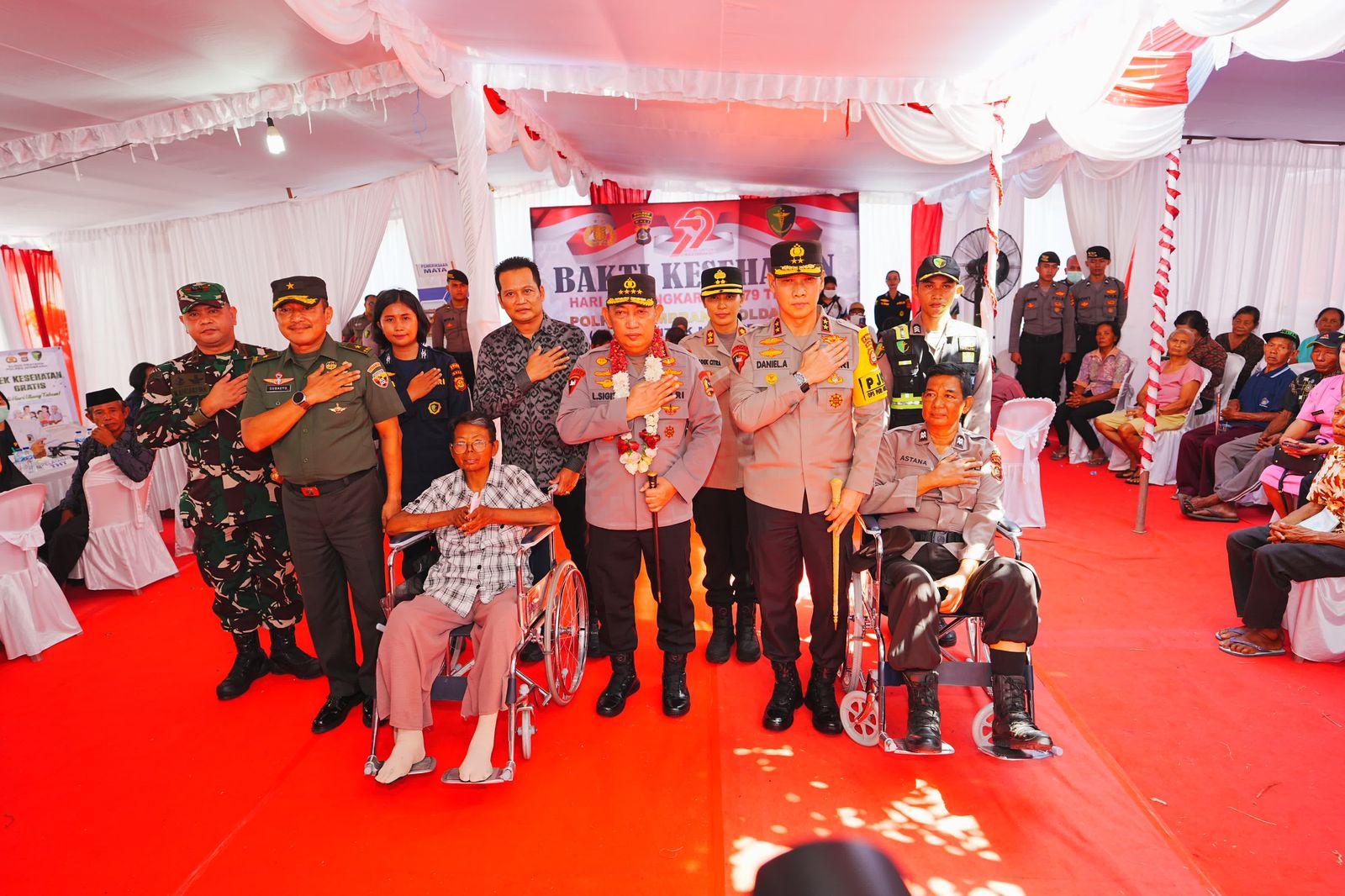 Kapolri Resmikan SPPG Polres Jembrana, Komitmen Sukseskan Program MBG