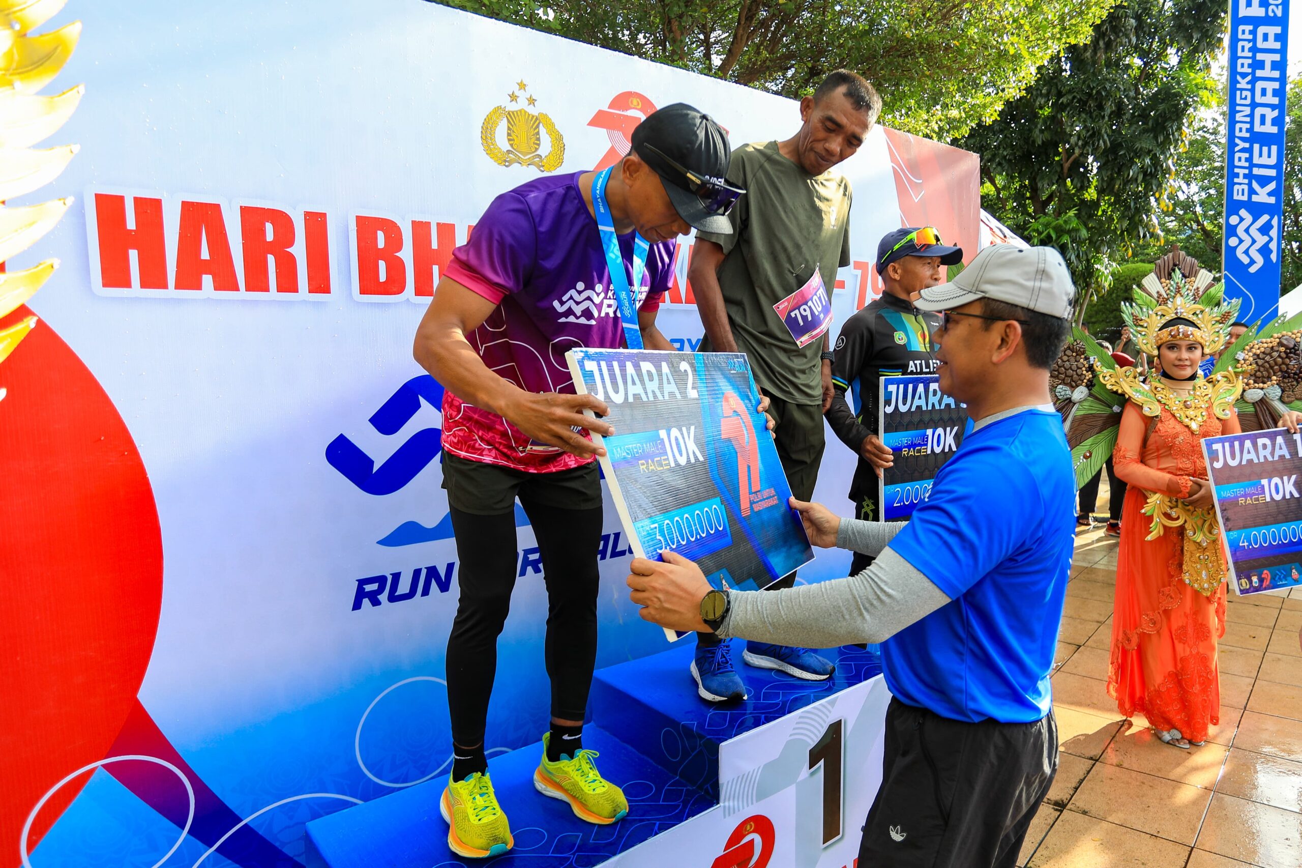 Bhayangkara Kie Raha Run 2025 Warnai Peringatan Hari Bhayangkara ke-79