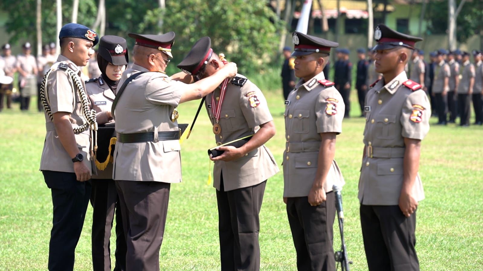 Selamat! 593 Bakomsus Ketahanan Pangan, Kesehatan-Gizi Polri Selesai Pendidikan