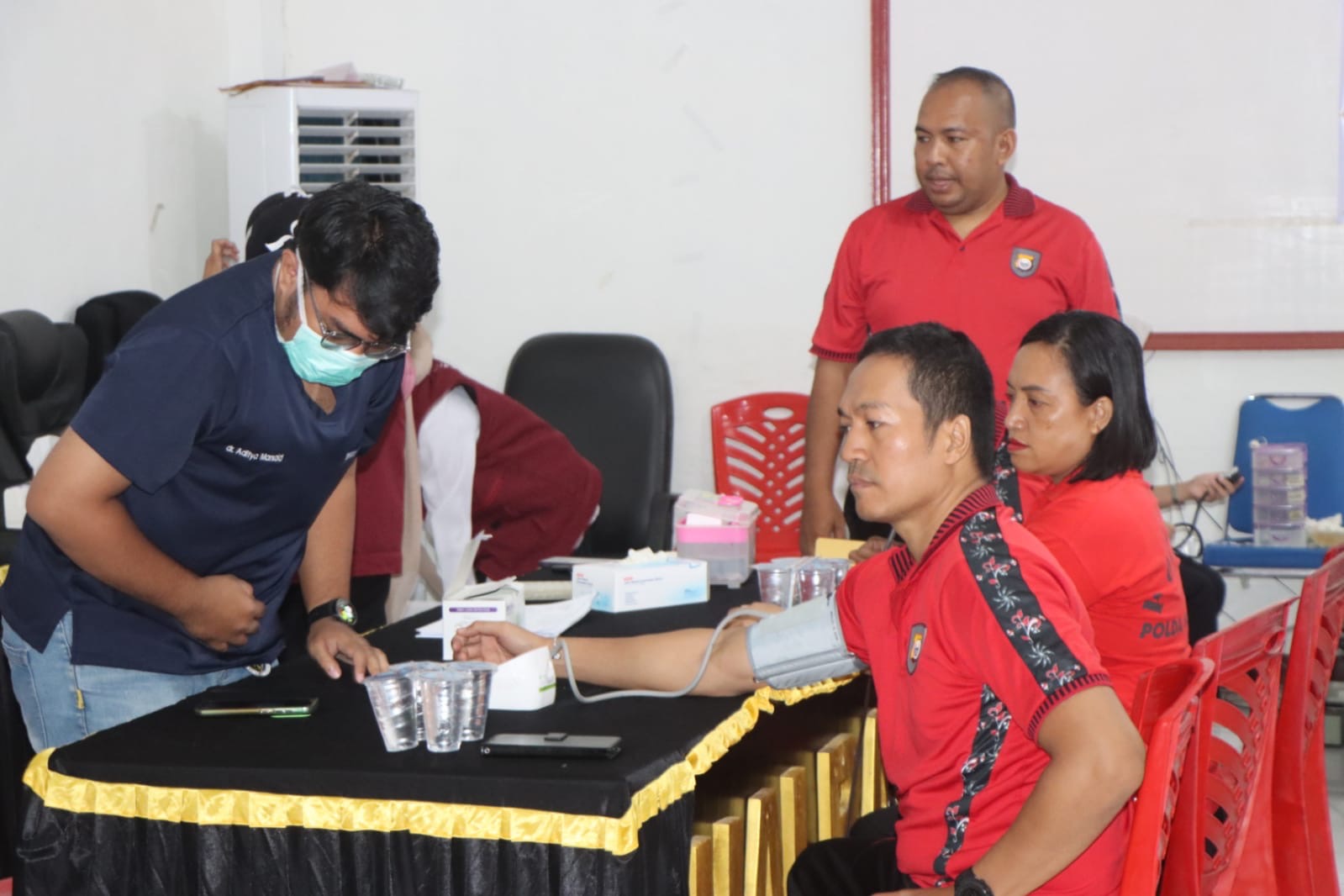Polres Halbar Gelar Aksi Donor Darah Dalam Rangka Hari Bhayangkara Ke-79