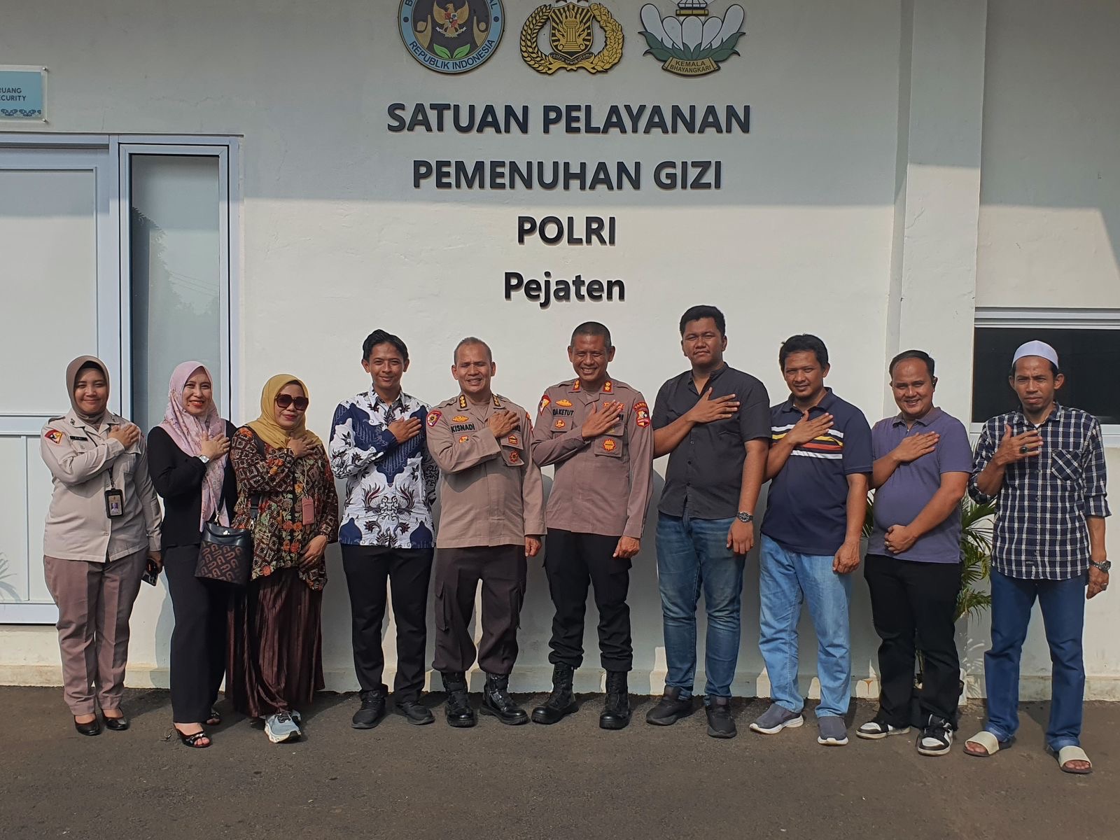 Siswa SPPI Unhan Kunjungi SPPG Polri, Siap Jadi Penggerak Program Makan Bergizi Gratis