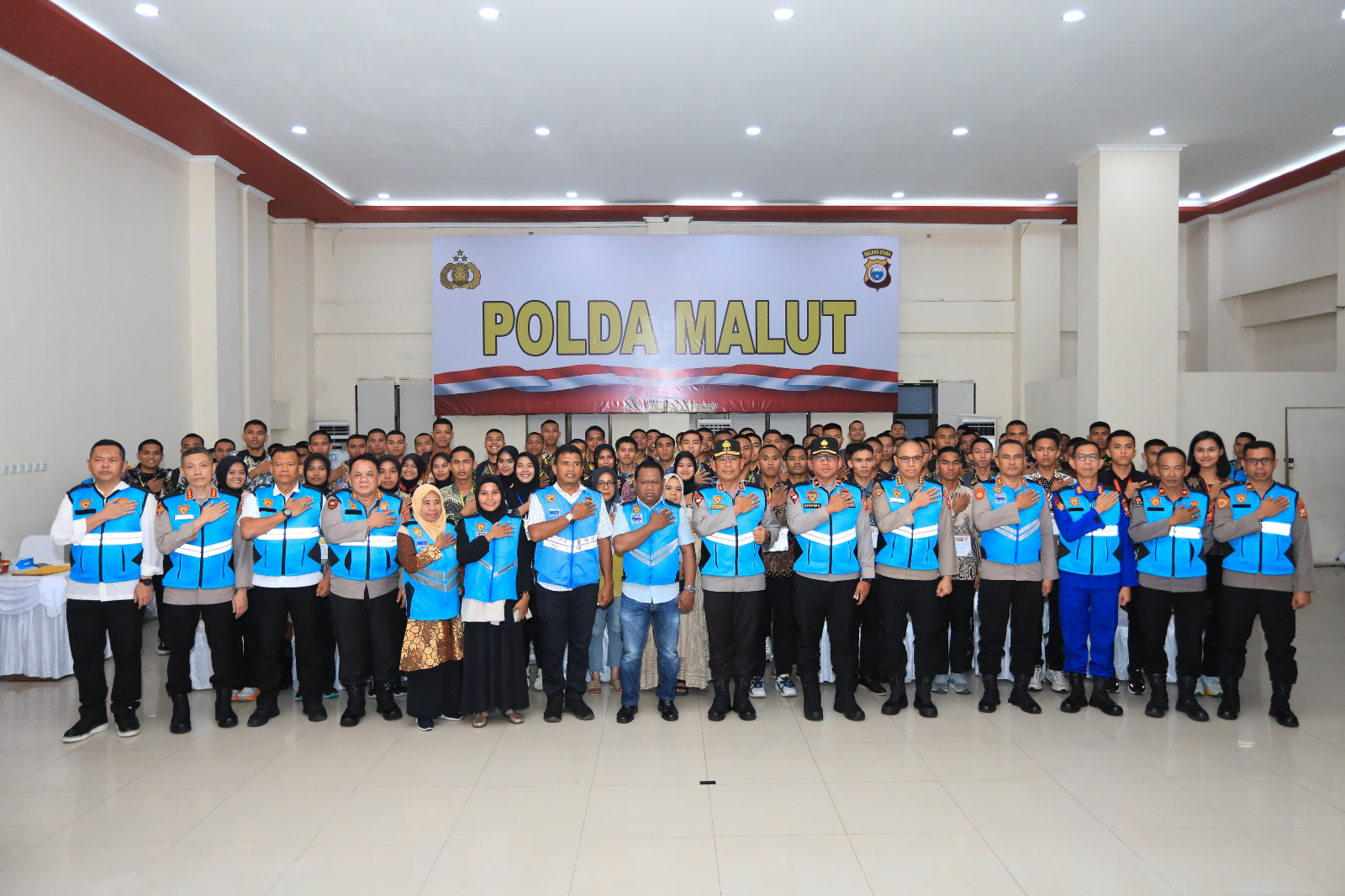Ratusan Putra-Putri Terbaik Maluku Utara Dinyatakan Lulus Terpilih Penerimaan Polri