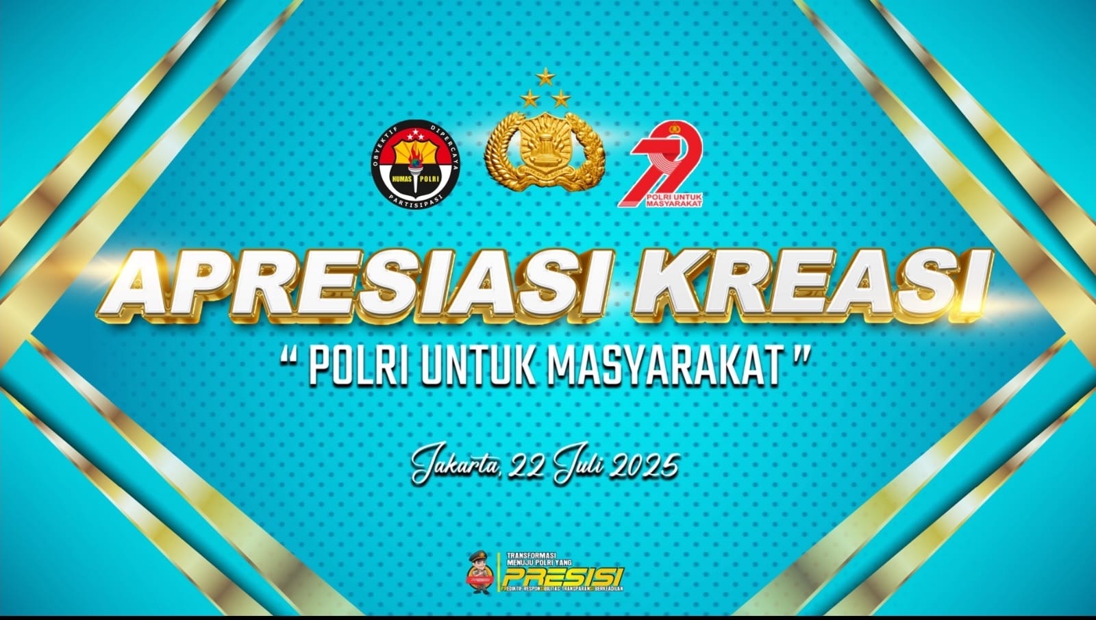 Awarding Day Apresiasi Kreasi Polri Digelar Malam Ini