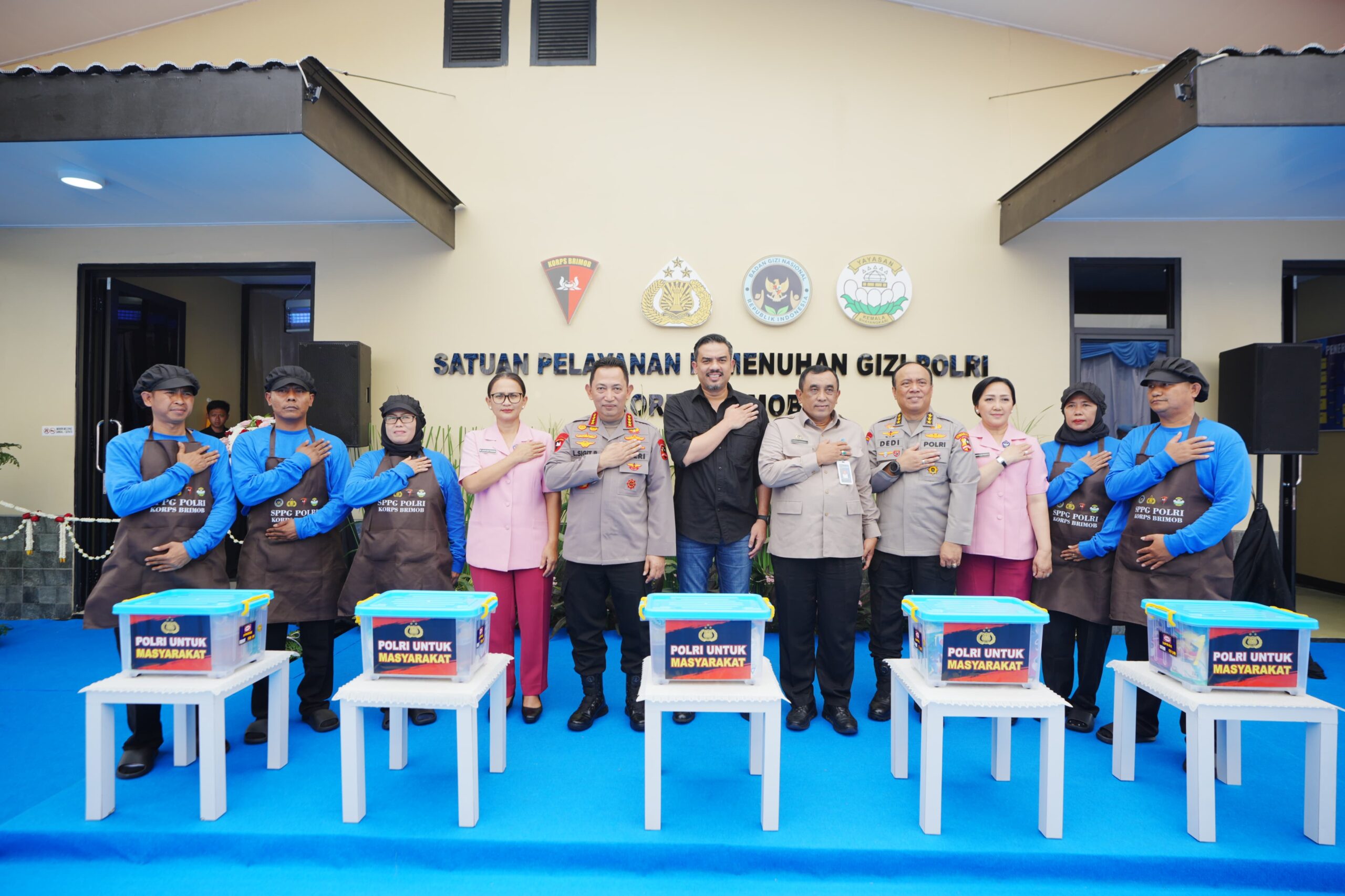 Dukung Program MBG, Kapolri: Tingkatkan SDM Menuju Indonesia Emas 2045