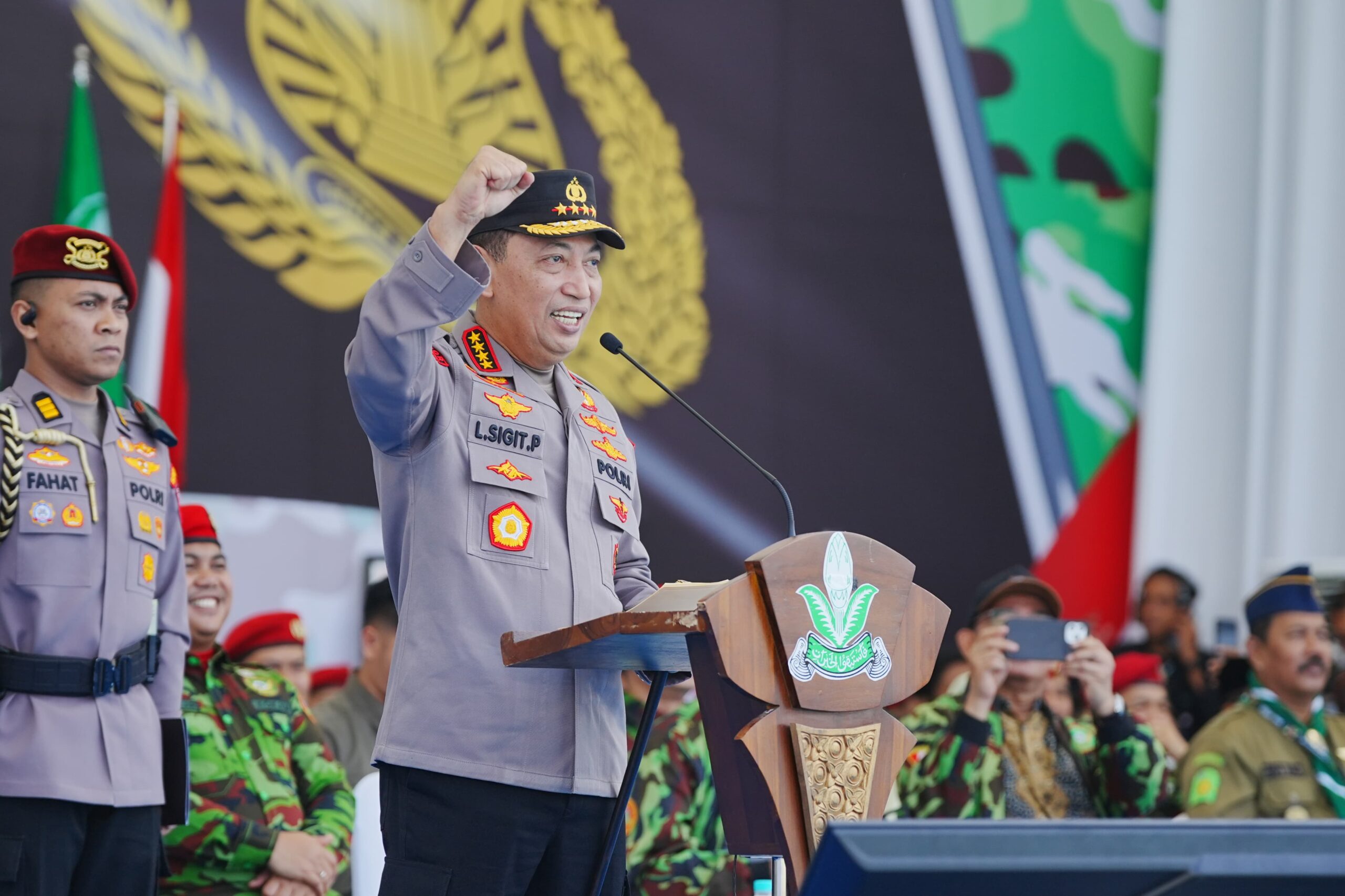 Pimpin Apel Akbar, Kapolri: Kokam Pemuda Muhammadiyah Bantu Polri Wujudkan Stabilitas Kamtibmas