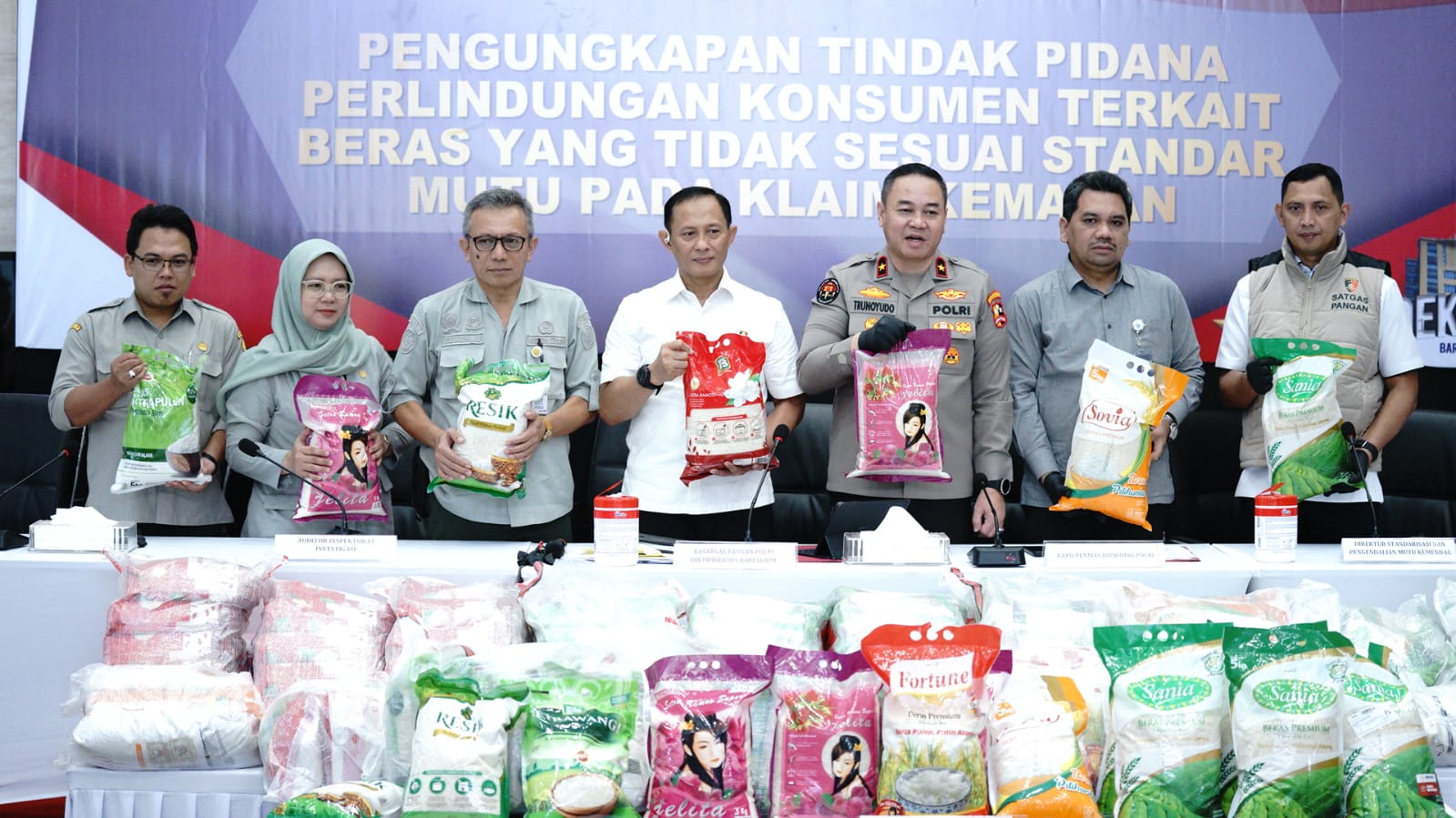 Kasatgas Pangan: Kasus Beras Tak Sesuai Mutu Naik ke Penyidikan