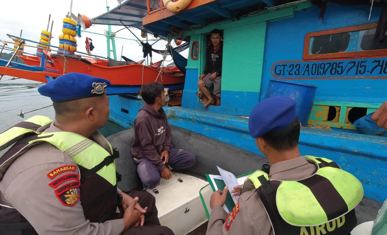 Polairud Polda Malut Perketat Patroli Laut: Fokus Kawal Keamanan Perairan dan Nelayan