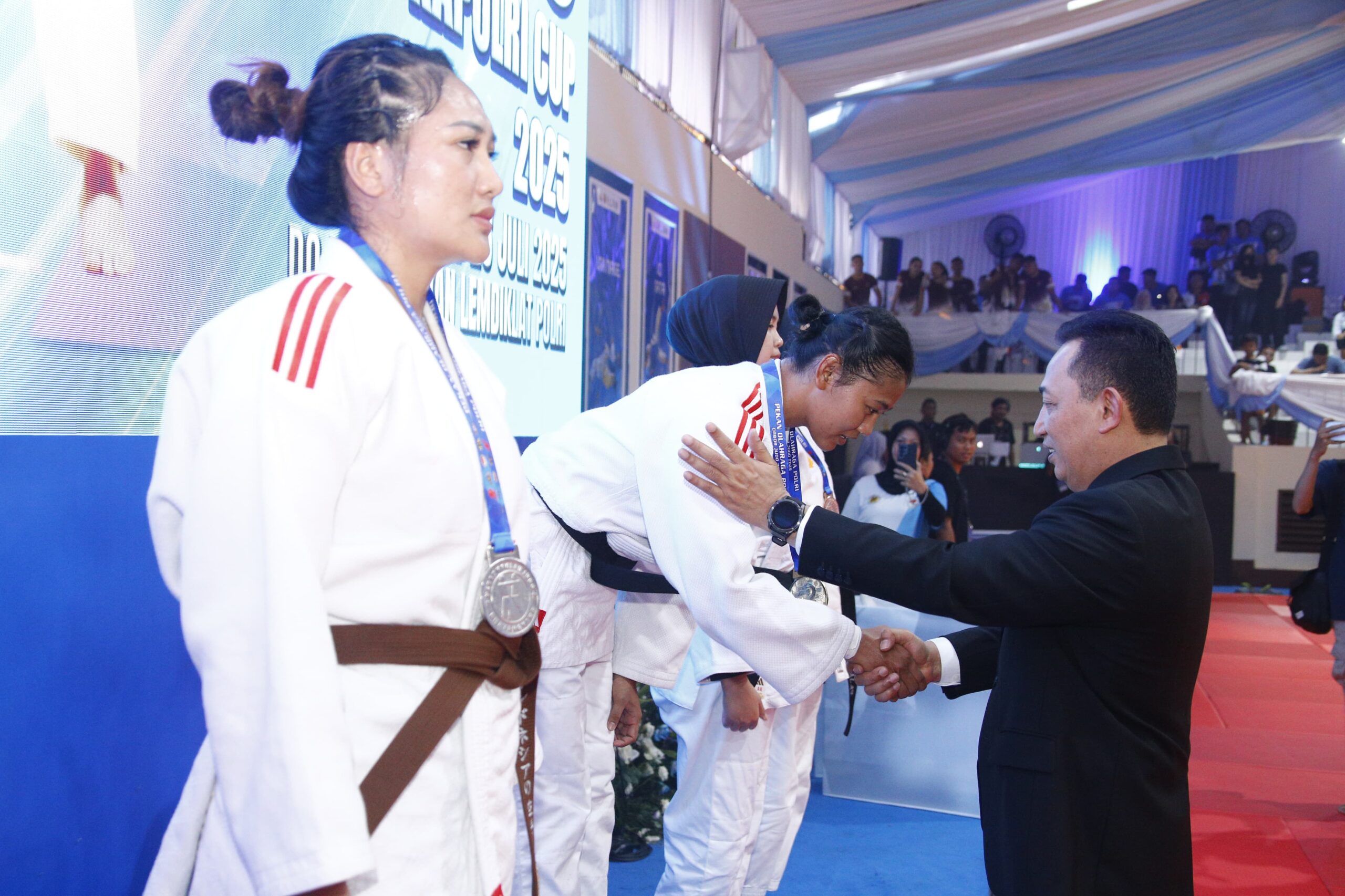 Dikalungkan Medali Juara, Atlet Judo Polri: Terima Kasih Pak Kapolri