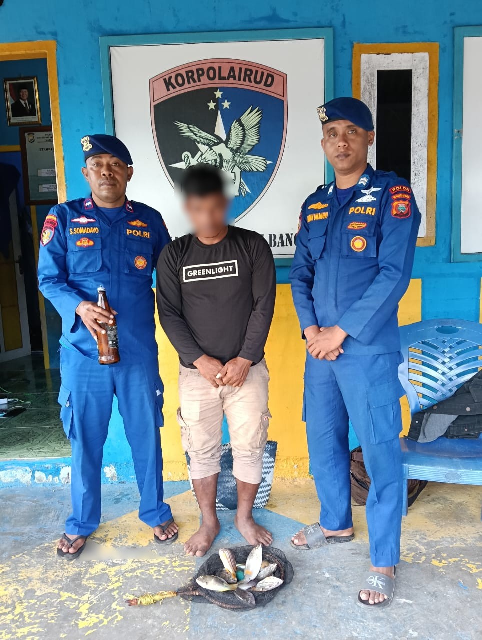 Polisi Tangkap Nelayan Pelaku Bom Ikan di Perairan Taliabu