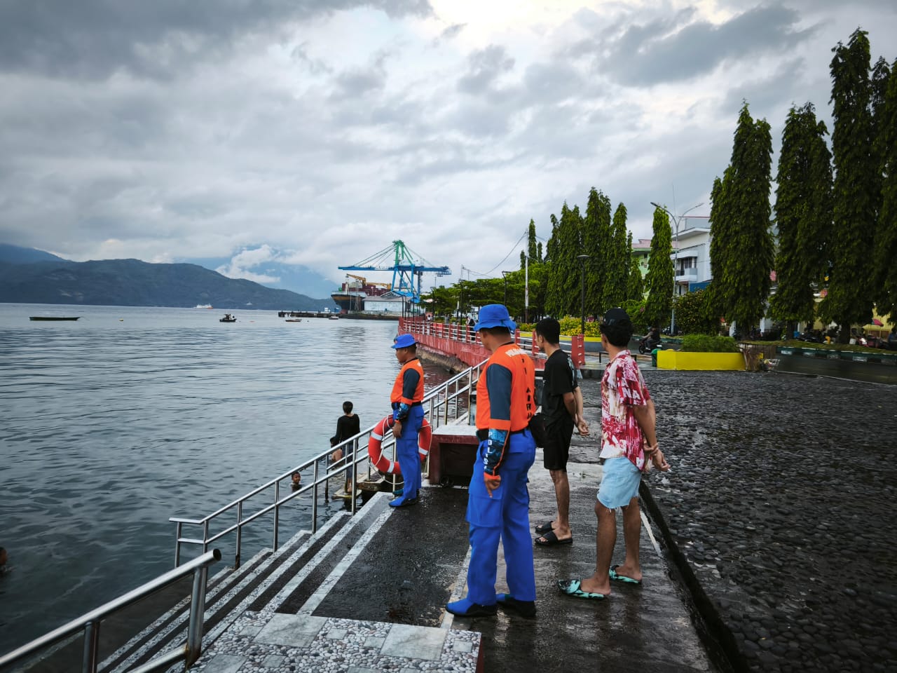 Ditpolairud Polda Malut Laksanakan Pengawasan Objek Wisata di Kota Ternate