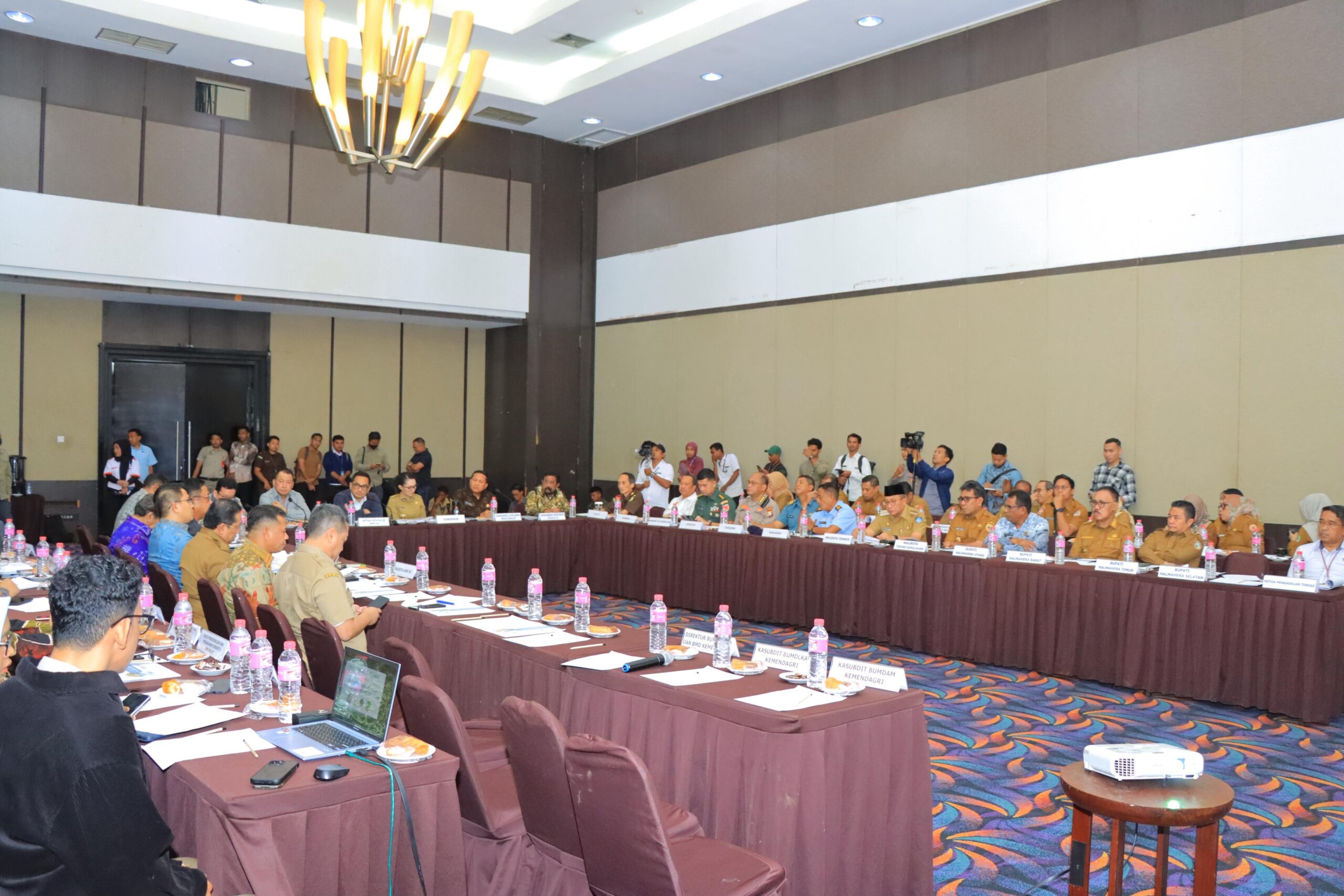 Polda Maluku Utara Hadiri Rapat Strategis Komisi II DPR RI Bahas GTRA dan PAD Daerah
