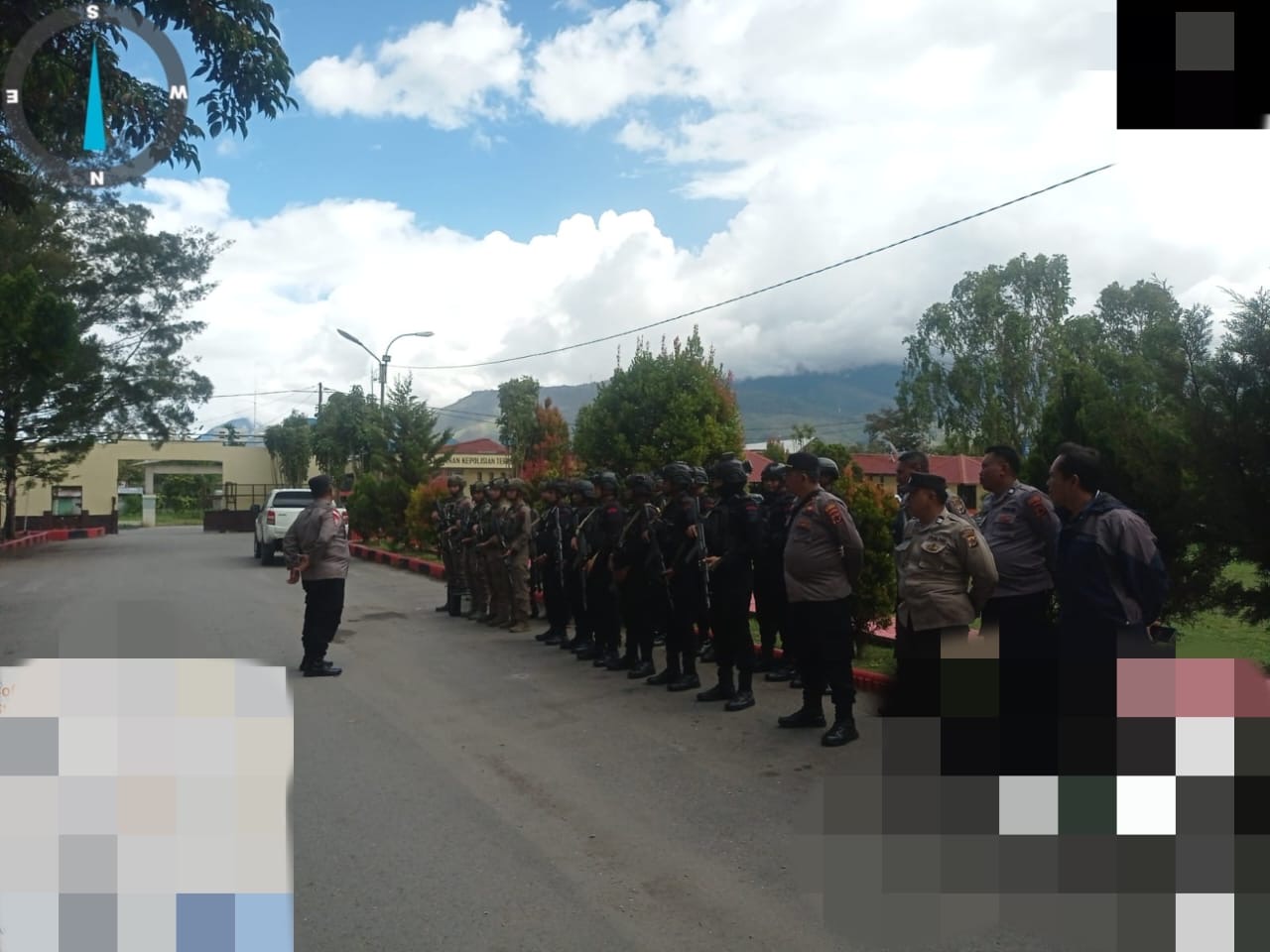Satgas Ops Damai Cartenz Amankan Penanaman Jagung Serentak di Wamena