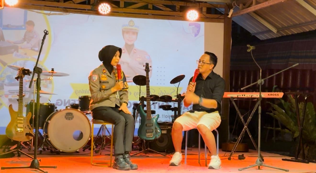 Satlantas Polres Halteng Sentuh Hati Kaum Muda Lewat “Malam Minggu Bersama Satlantas