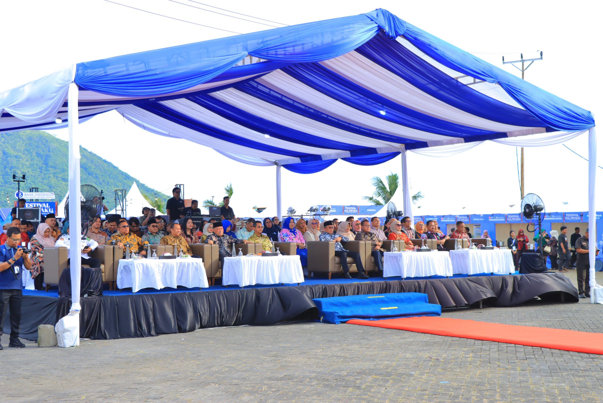 Wakapolda Maluku Utara Hadiri Opening Ceremony Festival Salawaku 2025
