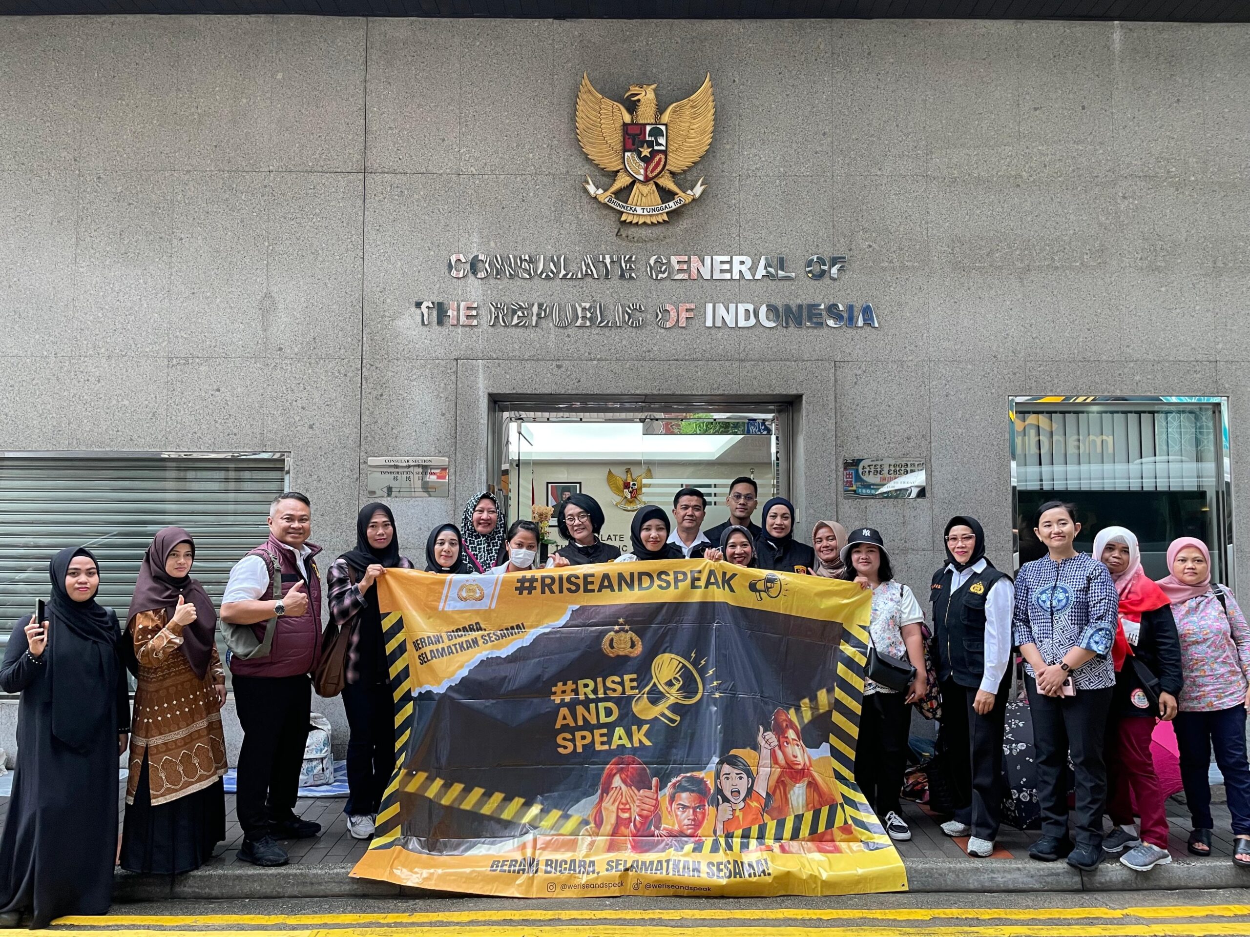 Dir PPA PPO Bareskrim Polri Menyapa PMI di Hong Kong, Serap Aspirasi dan Perkuat Edukasi.