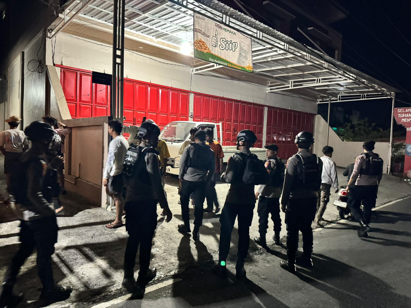 Wujudkan Kota Aman, Polres Ternate Gelar Patroli Malam Serentak