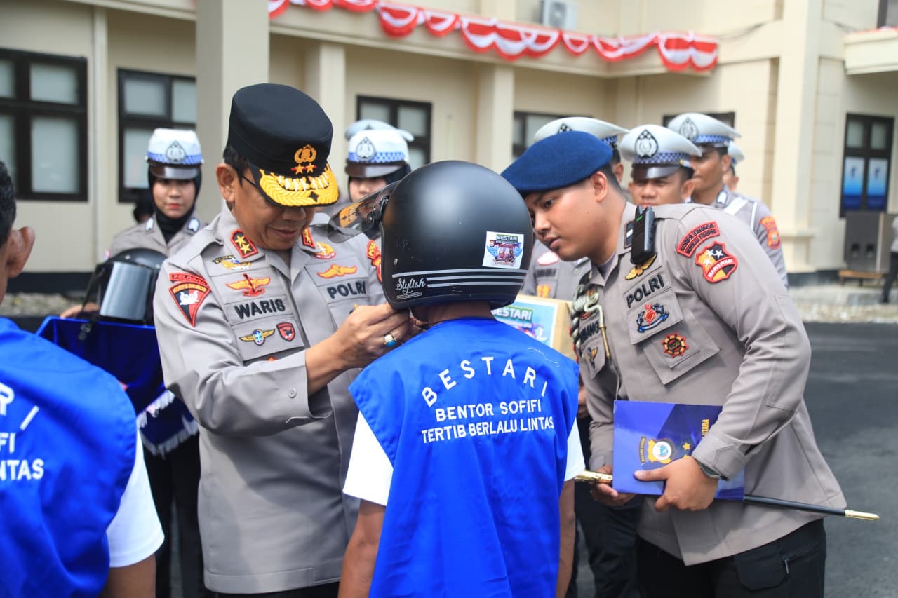 Polda Malut Gelar Deklarasi Bentor Pelopor Keselamatan Lalu Lintas