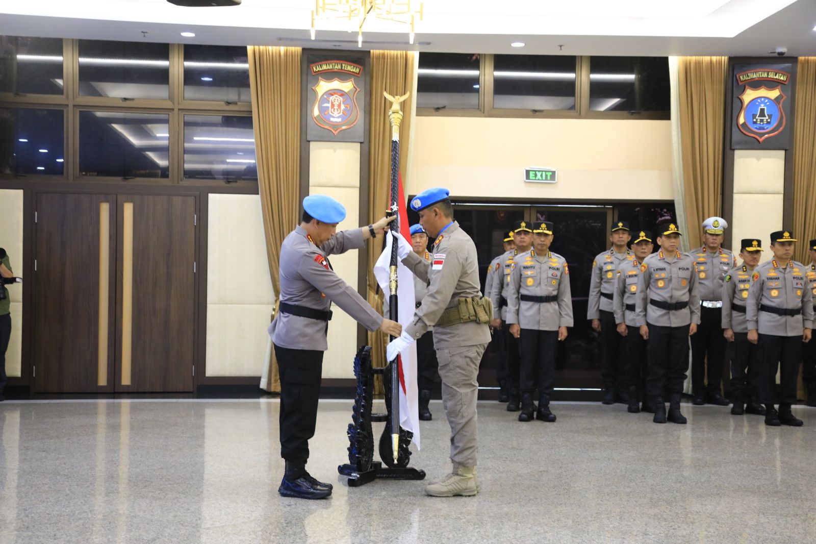 *Kapolri Lepas Satgas FPU 7 MINUSCA dalam Misi Perdamaian PBB di Afrika Tengah*