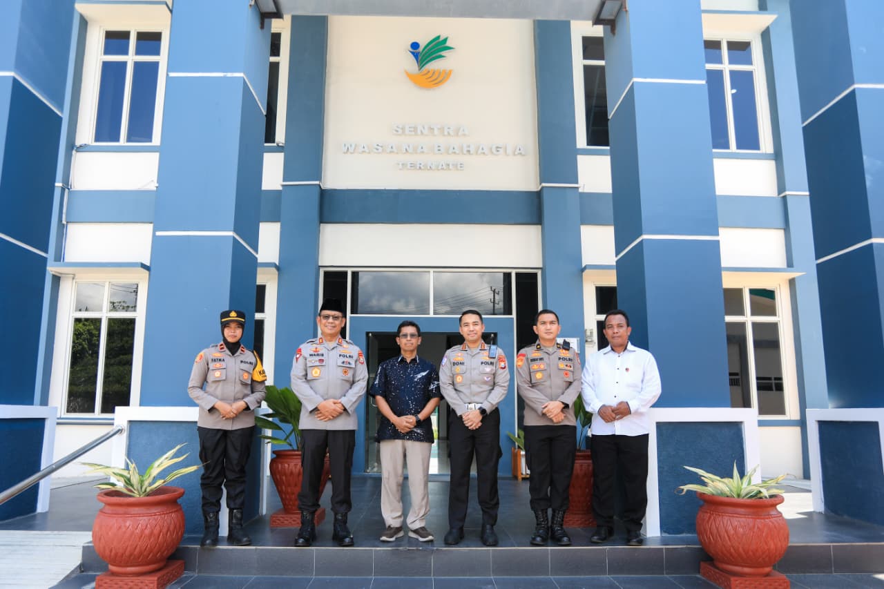 Kapolda Malut Tinjau Lokasi Kunjungan Wakil Presiden di Ternate