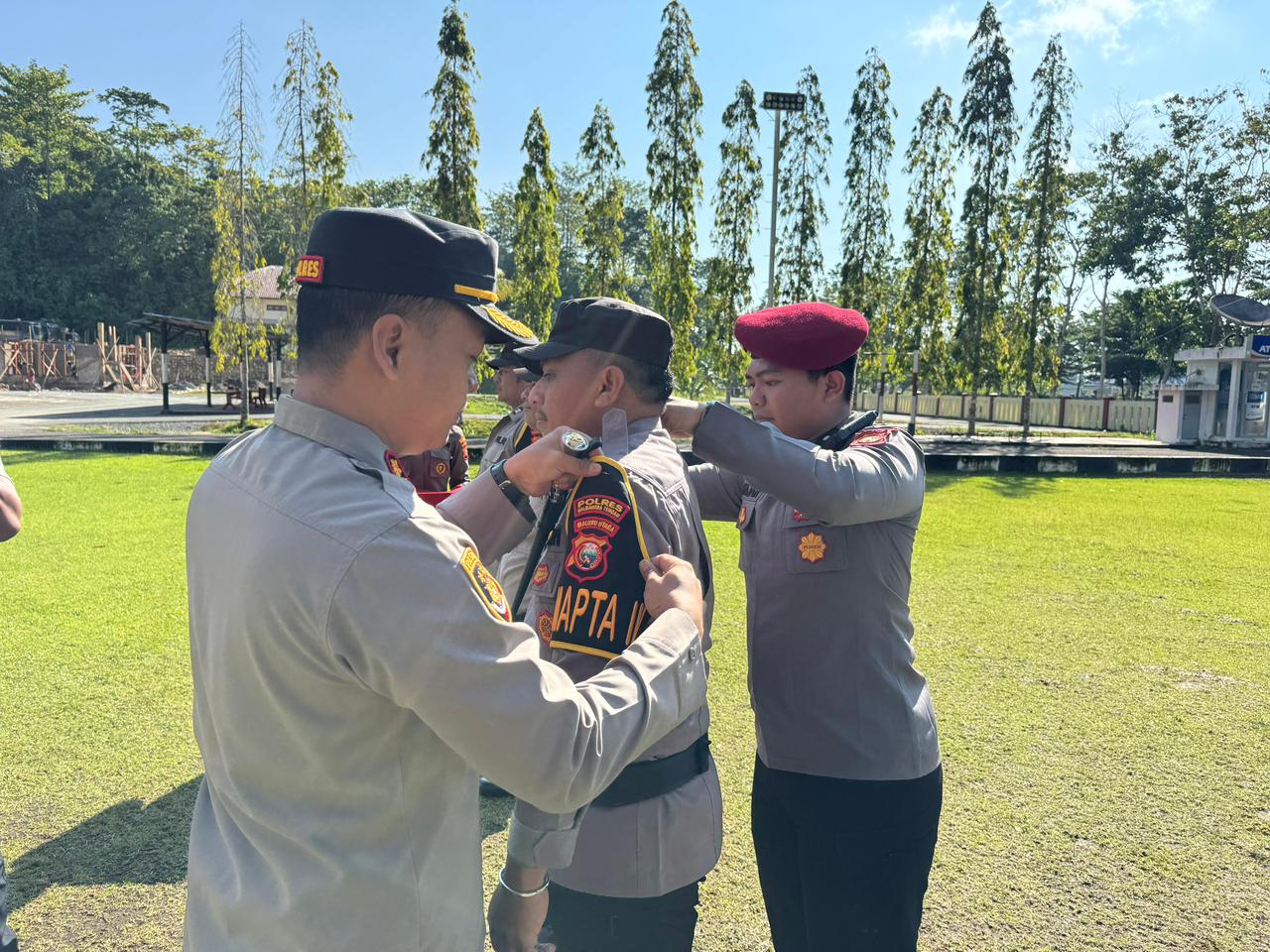 Kapolres Halteng Launching Fungsi Penerapan PAMAPTA, Tekankan Pelayanan Masyarakat