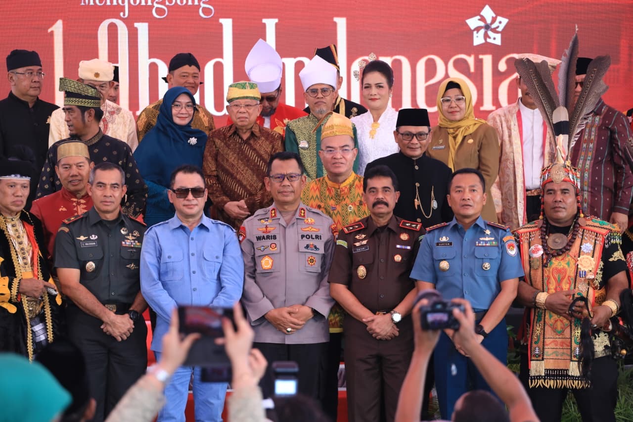 Kapolda Maluku Utara Hadiri Deklarasi Forum Keberagaman Nusantara di Kedaton Ternate