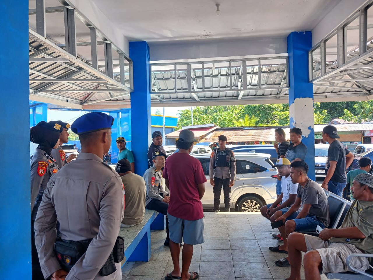Polda Maluku Utara Gencarkan Operasi Pekat di Pelabuhan Speed Sofifi-Ternate