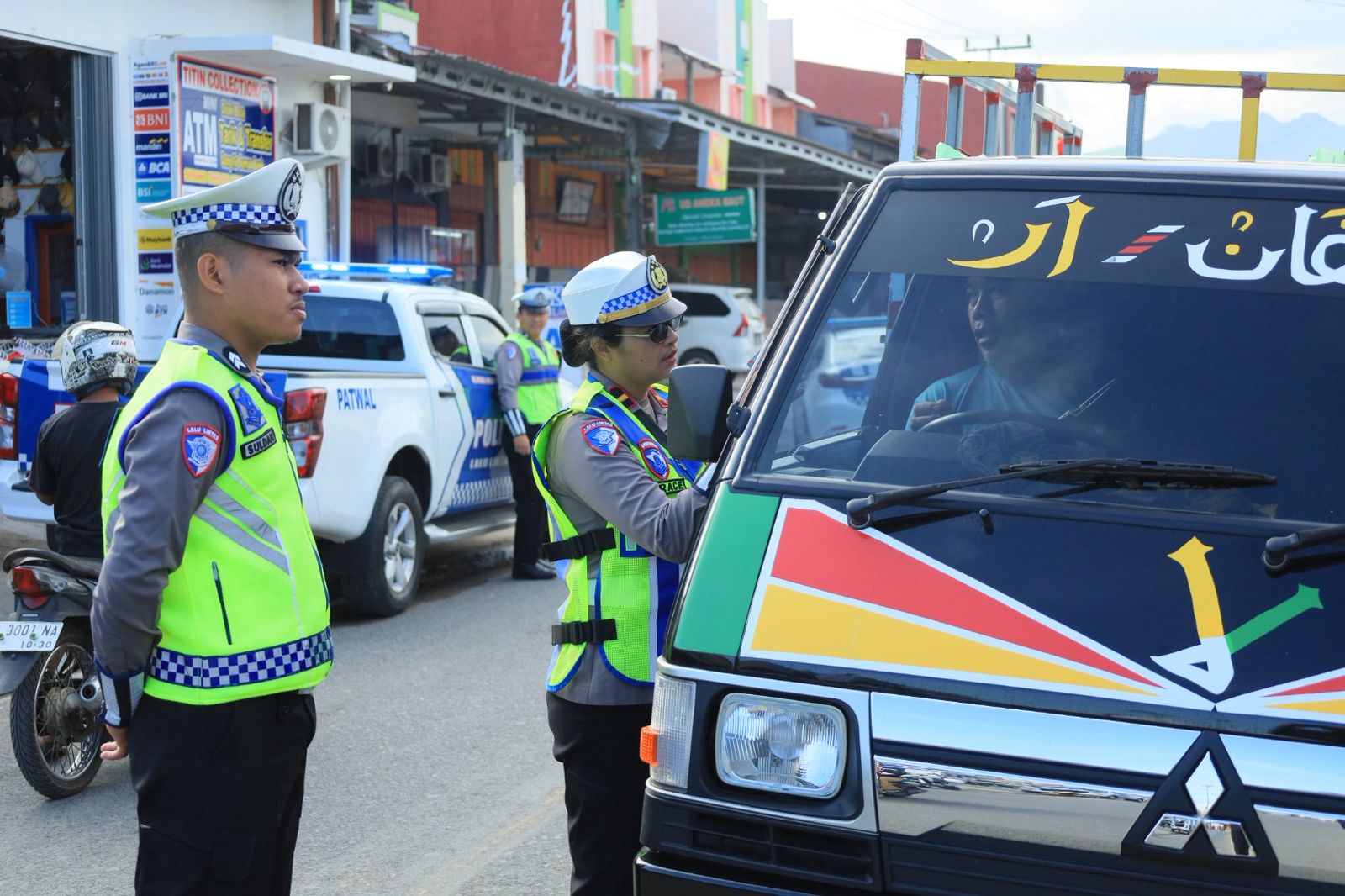 Tingkatkan Kesadaran Pengguna Jalan, Satgas Preemtif Ops Keselamatan Kie Raha 2026 Sasar Pusat Keramaian di Sofifi