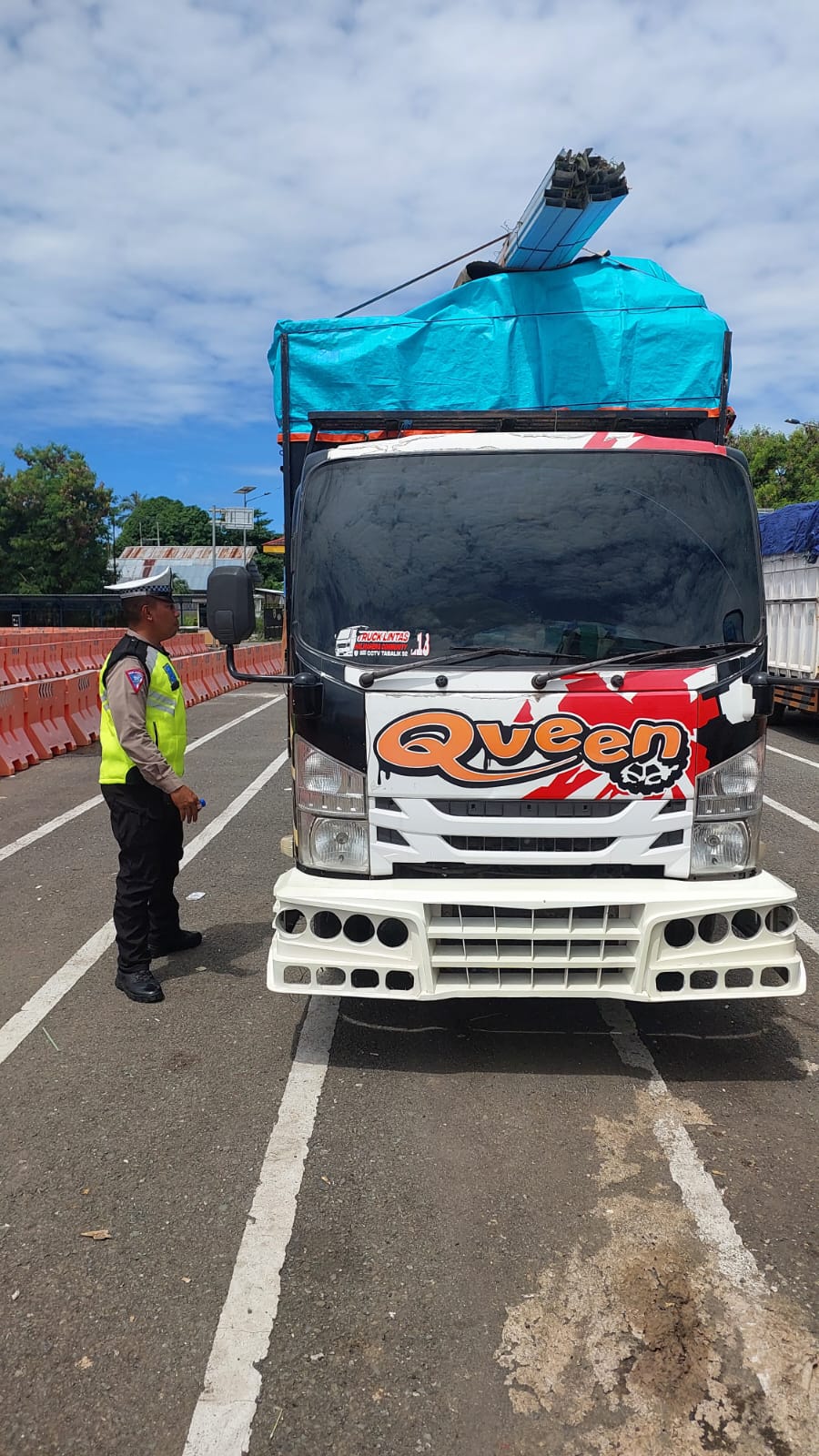 Gelar Operasi Keselamatan Kieraha 2026, Polres Pulau Morotai Tindak Tegas Kendaraan ODOL