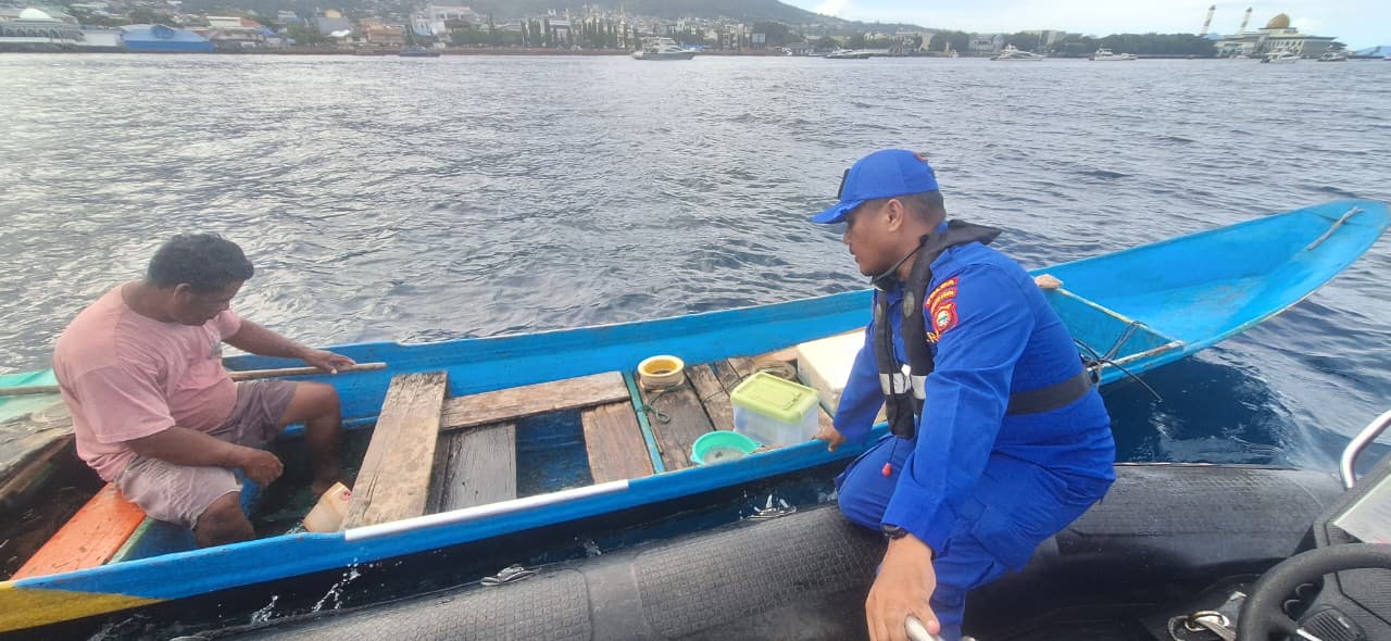 Patroli Bersahabat KP SHIPTENDER, Polri Pastikan Perairan Ternate Tetap Aman