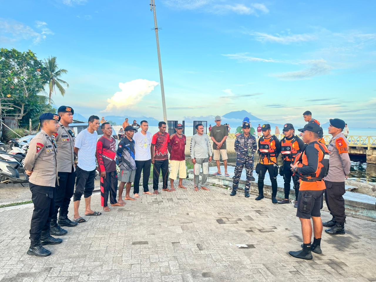 Polda Maluku Utara Kerahkan Personel Bantu Cari Nelayan Hilang di Perairan Sofifi