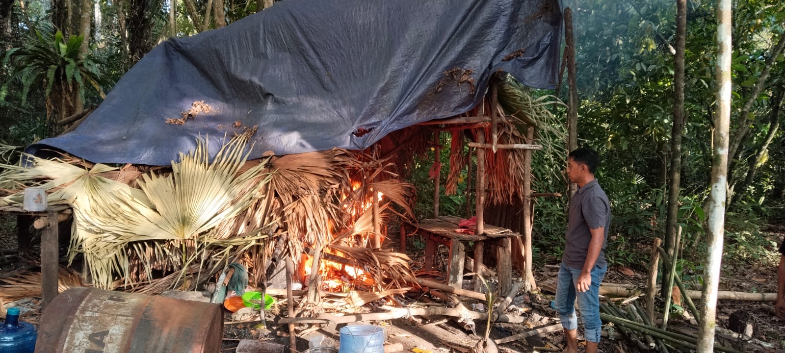 Polres Halteng Tertibkan Penyulingan Miras Tradisional Captikus dalam Operasi Pekat Kieraha I 2026