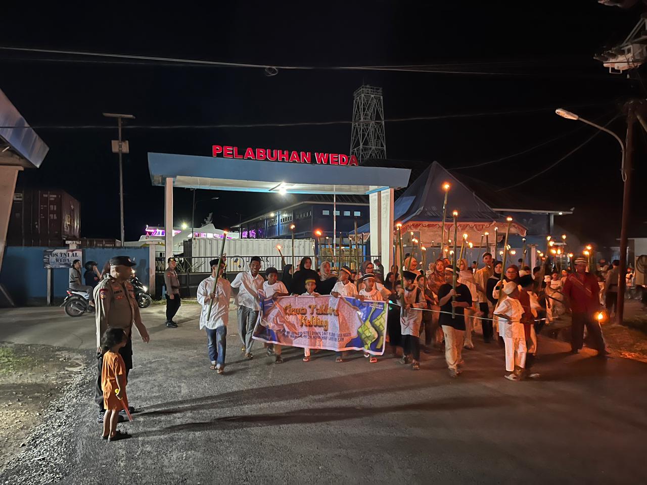 Pengamanan Pawai Malam Takbiran 1447 H, Polres Halteng Gelar Apel Gabungan